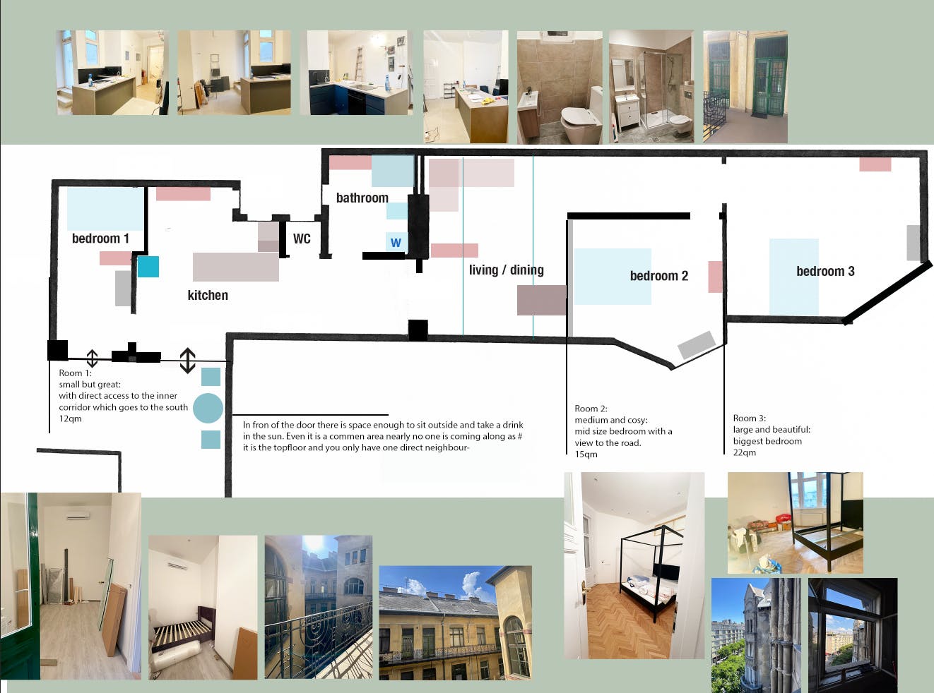 Apartment Budapest, 3 beds — photo 18