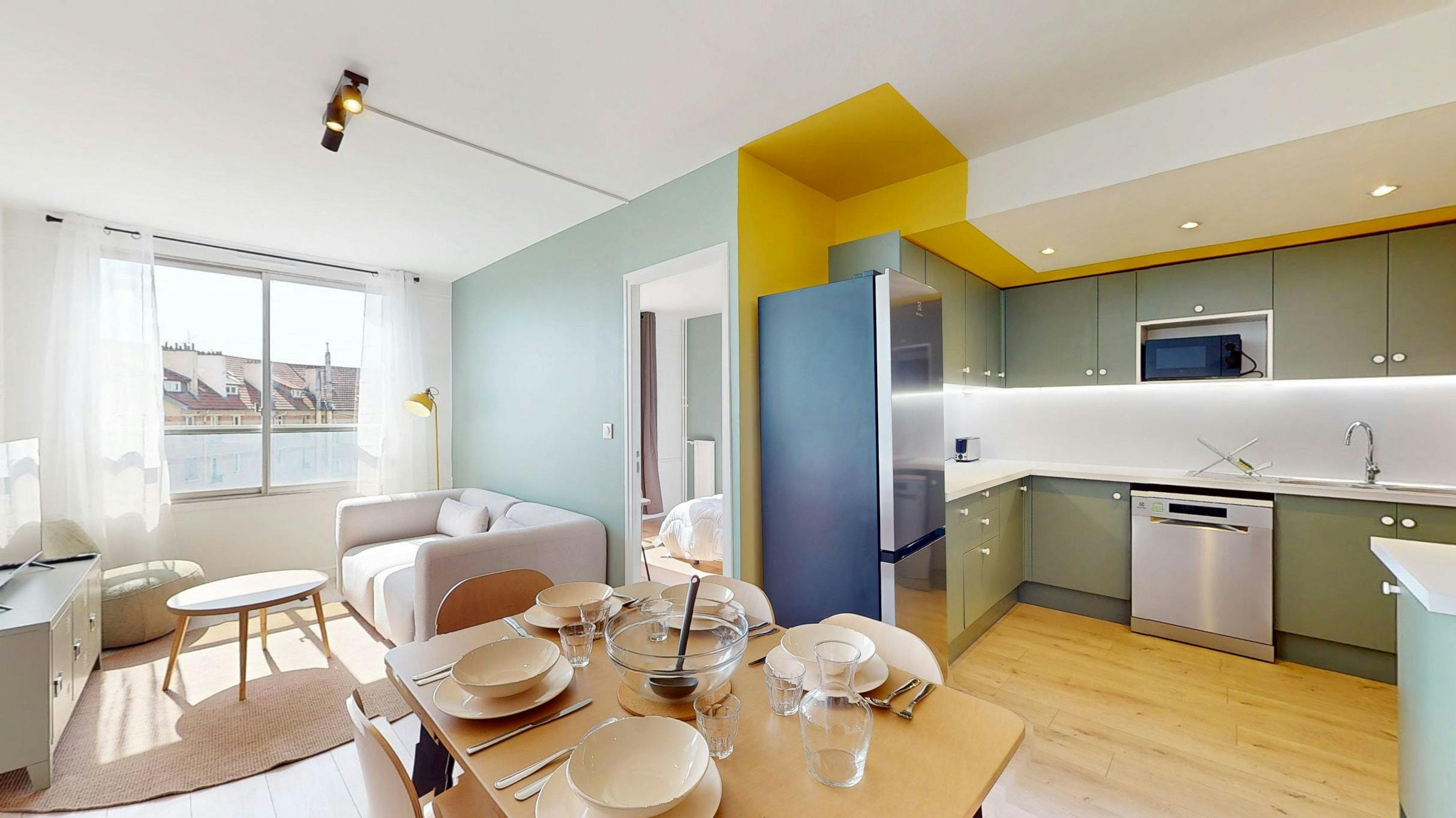 WG-Zimmer zu mieten für 695 € pro Monat in Asnières-sur-Seine, Rue Robert Lavergne