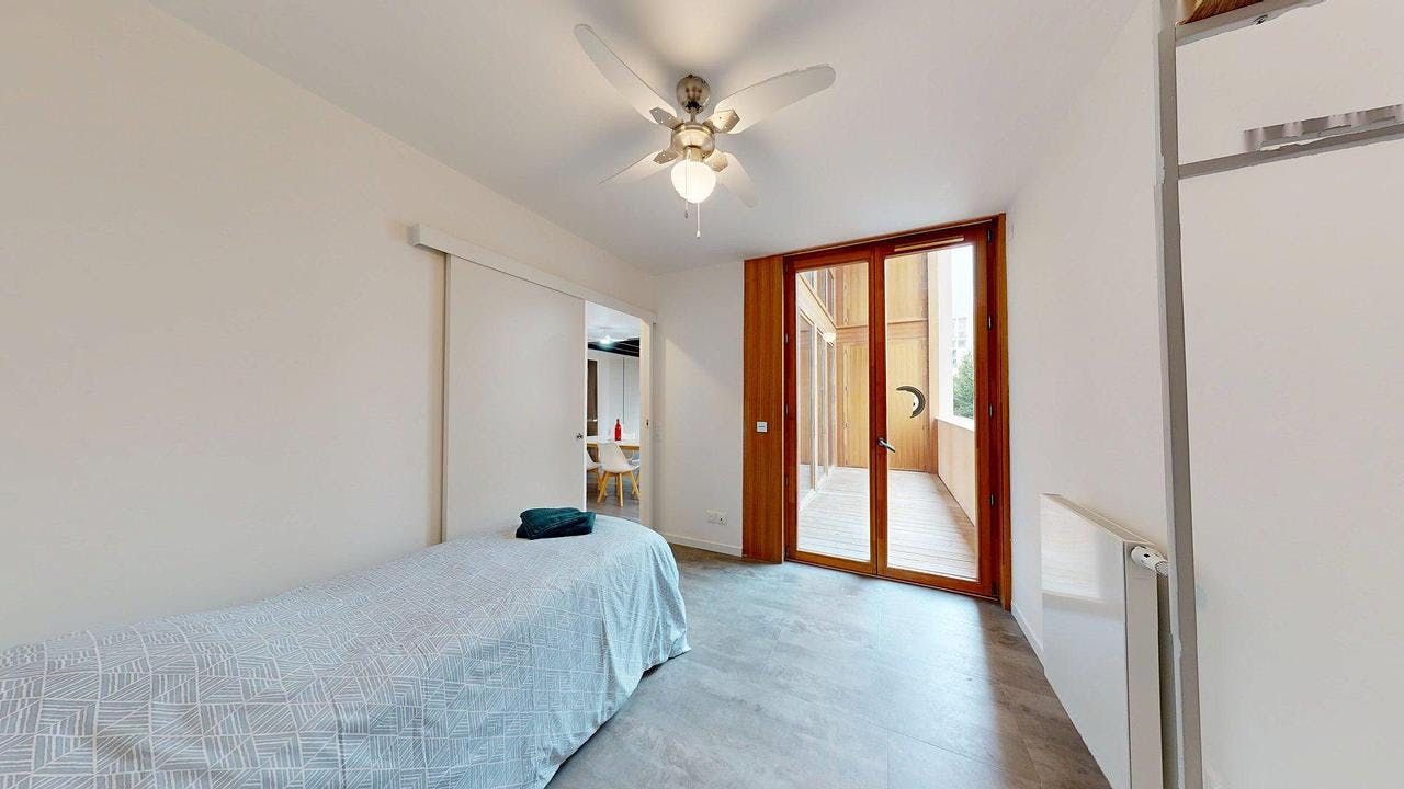 Single room Bordeaux, 1 bed, 9m² — photo 11