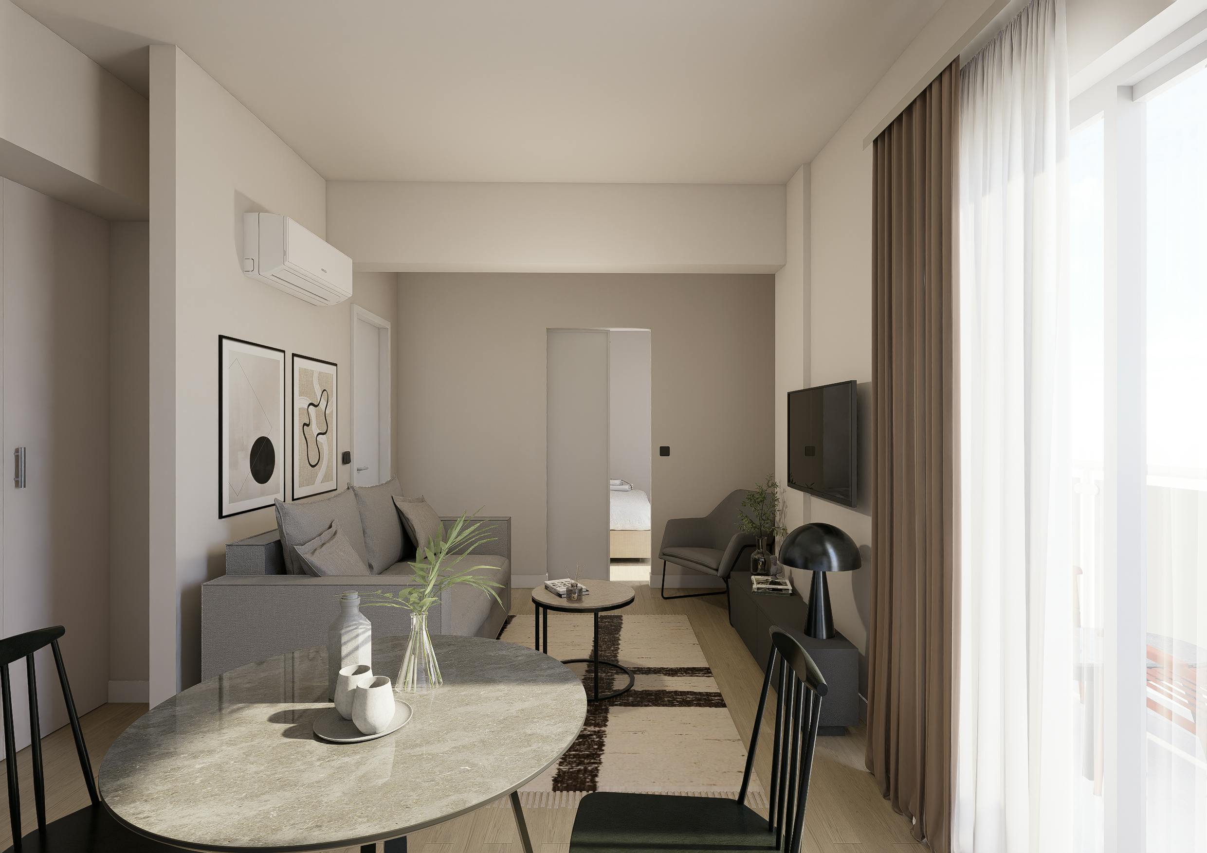 Apartment Zográfos, 1 bed — photo 2