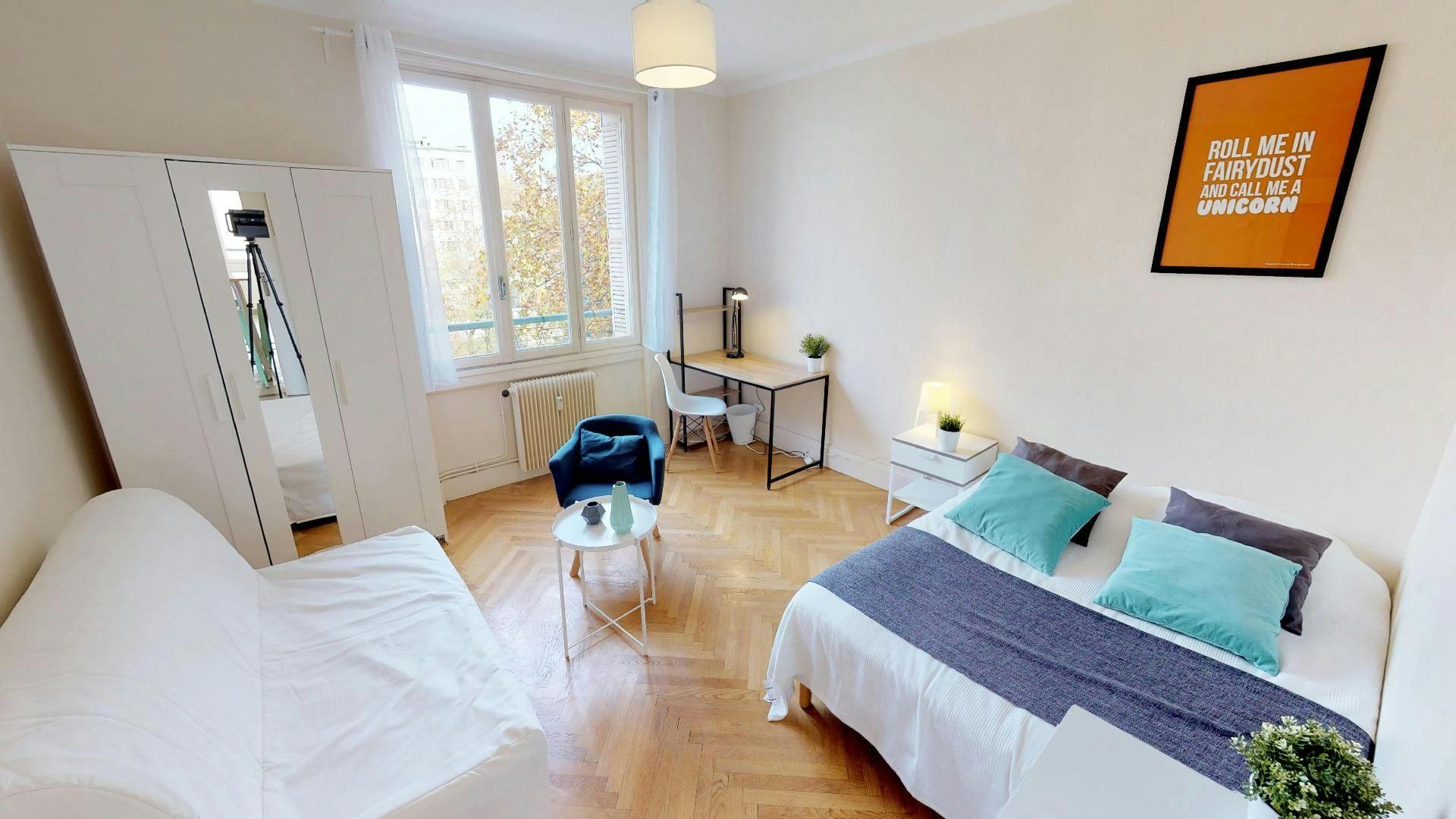 Single room Lyon, 1 bed, 15m² — photo 8