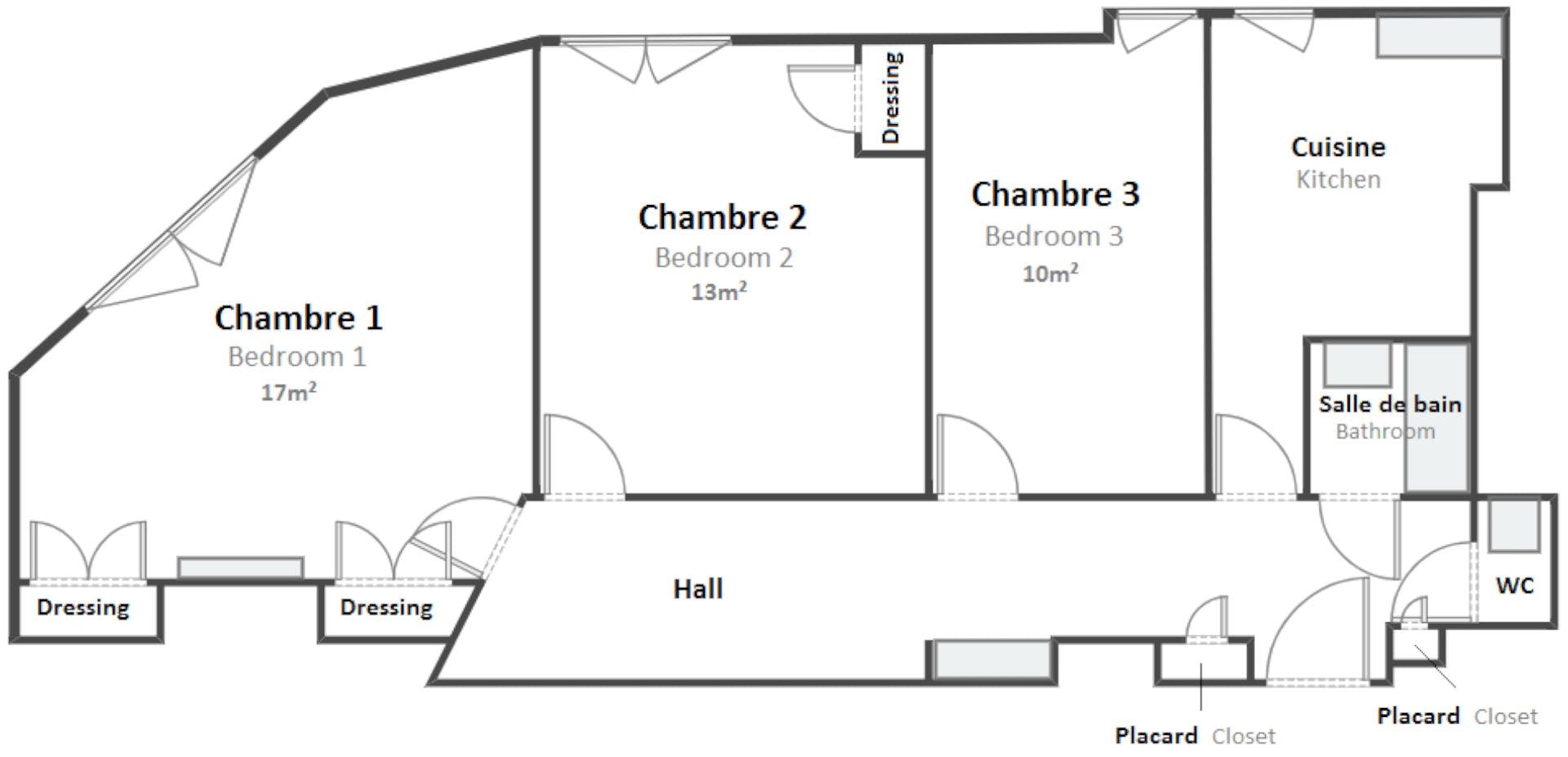 Single room Lyon, 1 bed, 10m² — photo 1