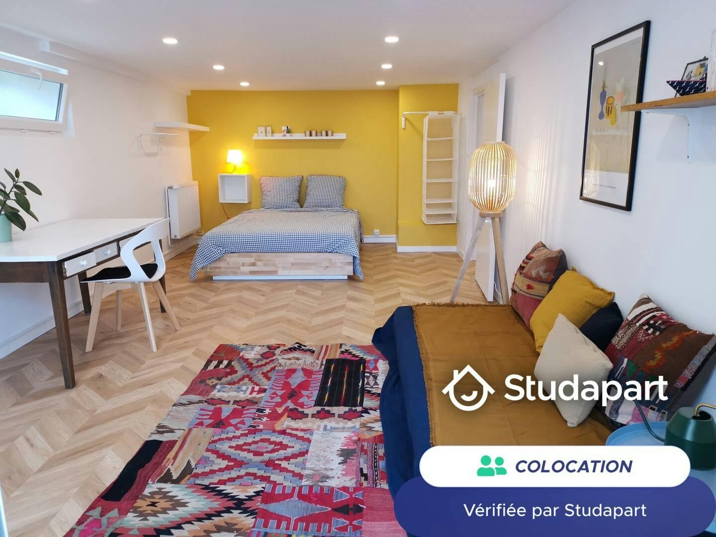 Cameră privată de închiriat pentru 360 EUR pe lună în Troyes, Carrefour de la Pointe à la Graisse