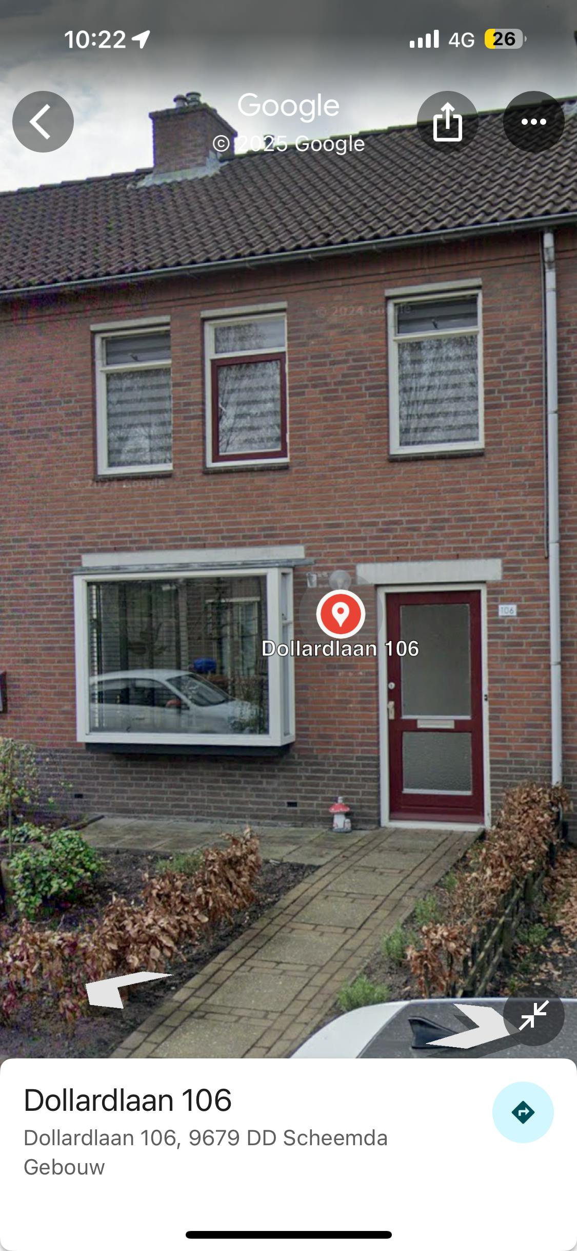 Woning aan Dollardlaan, Scheemda