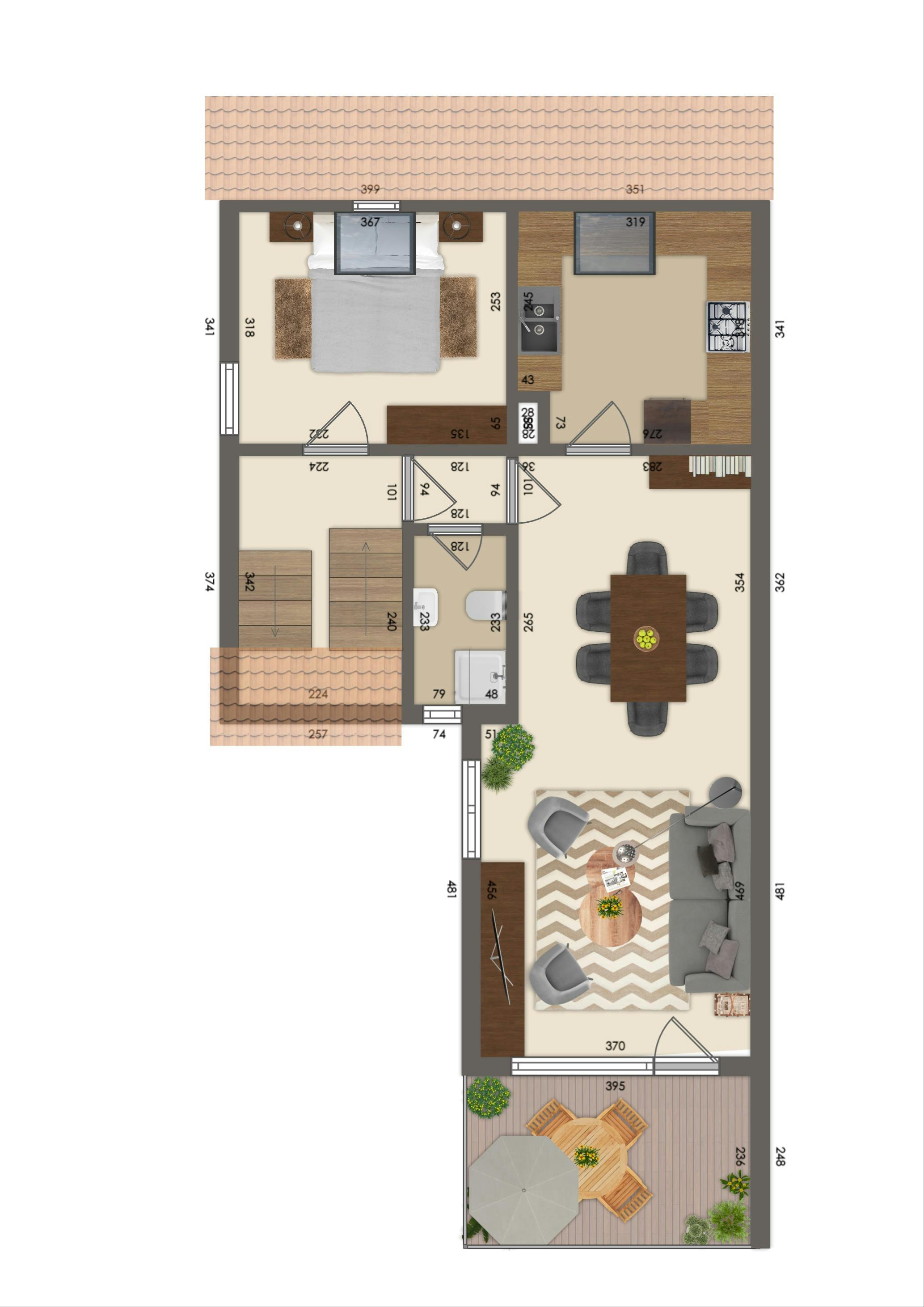 Apartment Leverkusen, 1 bed — photo 8