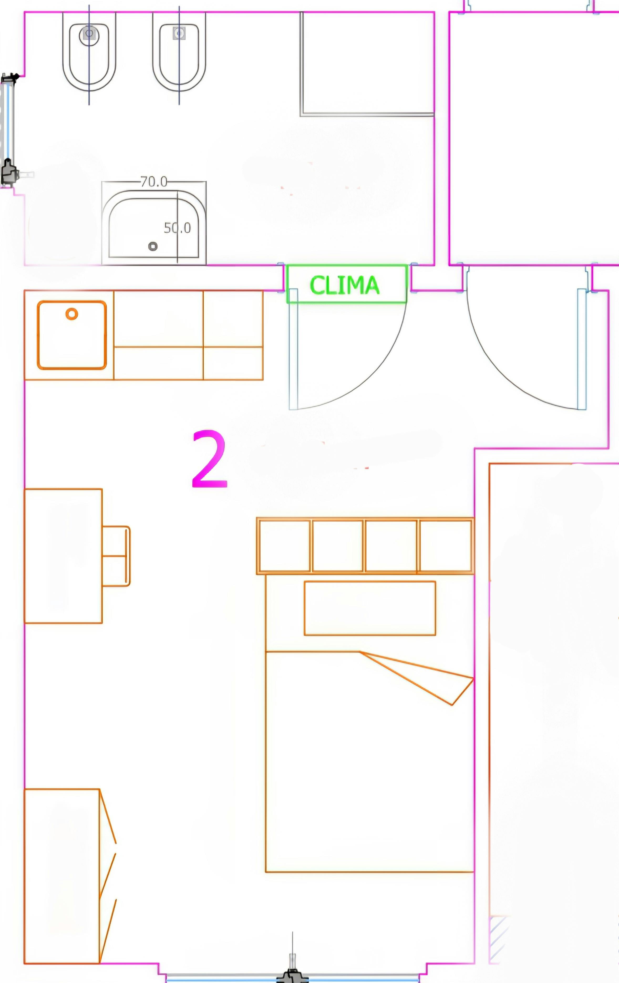 Single room Forlì, 1 bed, 10m² — photo 10