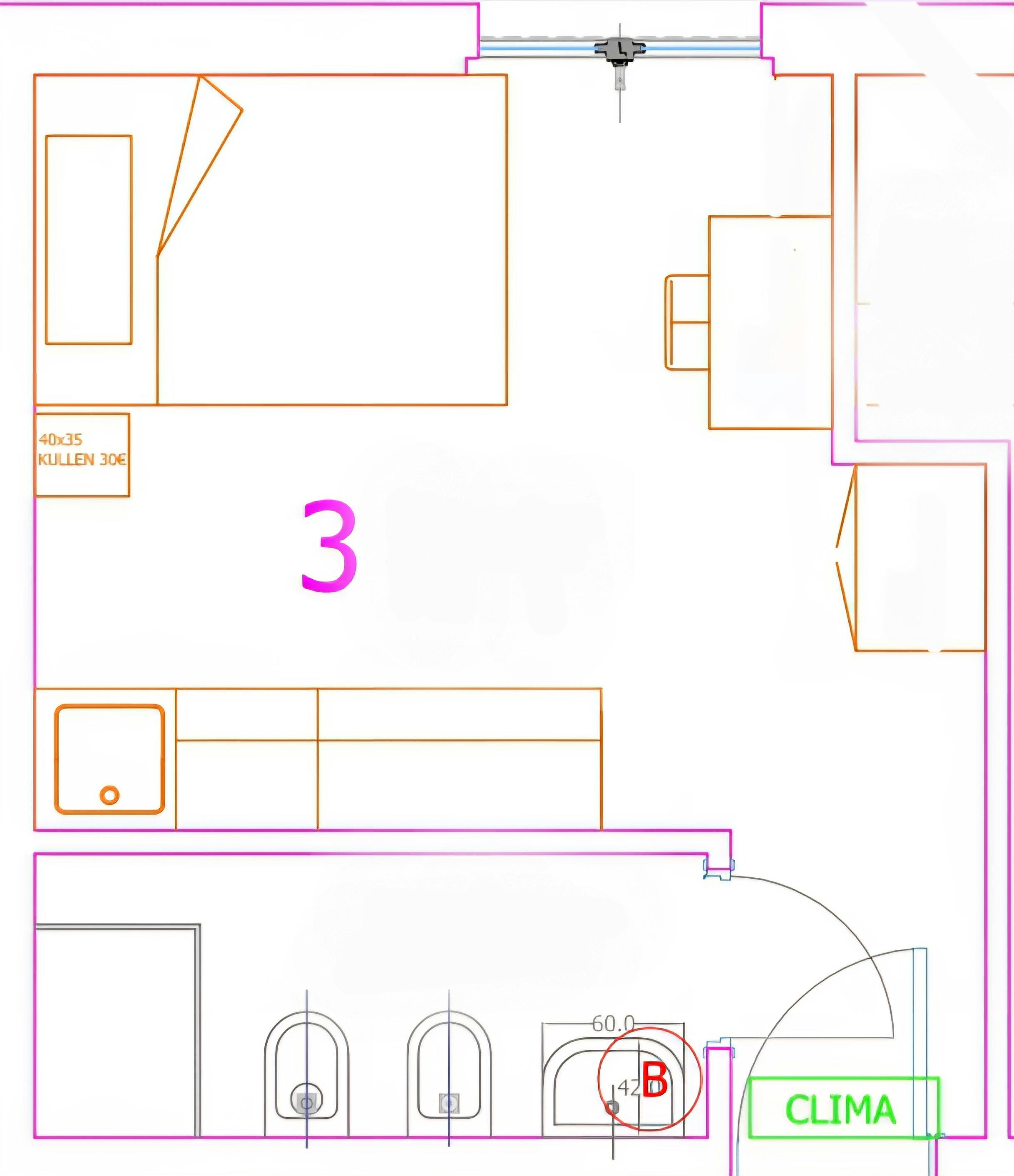 Single room Forlì, 1 bed, 10m² — photo 2