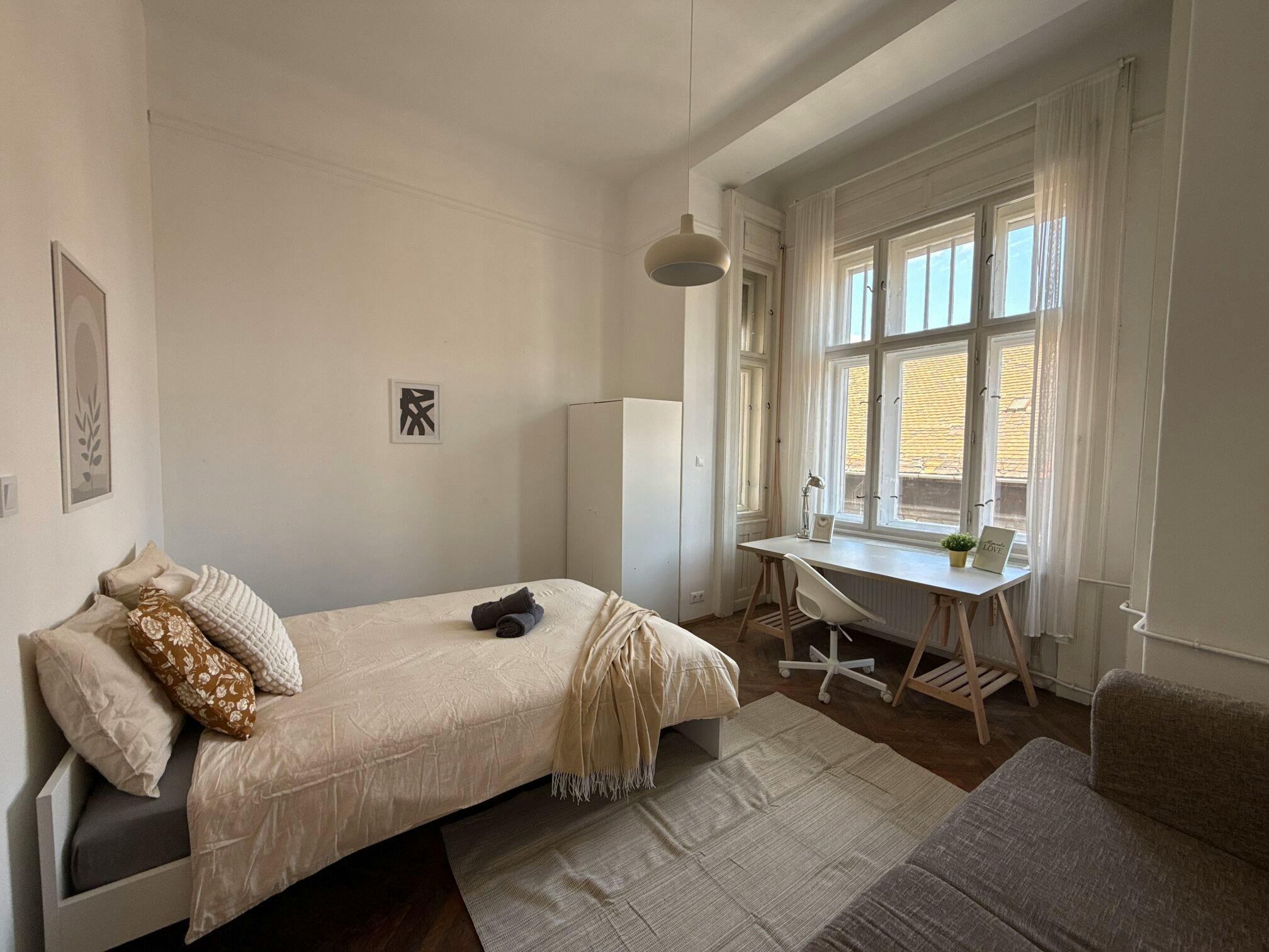 Single room Budapest, 1 bed, 15m² — photo 6