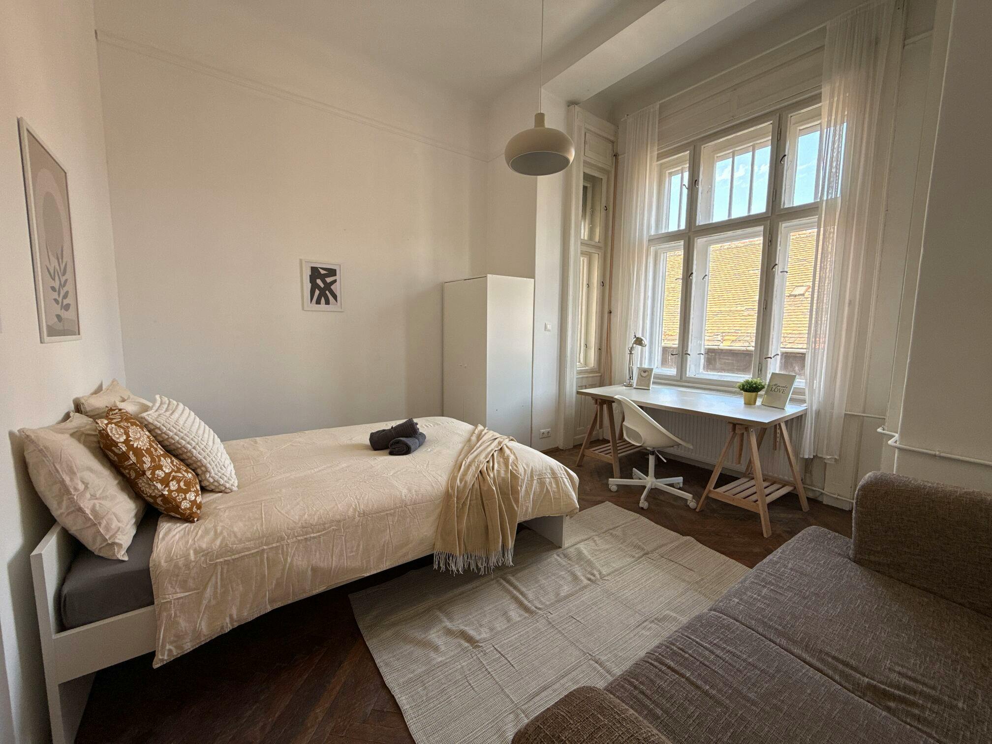 Single room Budapest, 1 bed, 15m² — photo 7