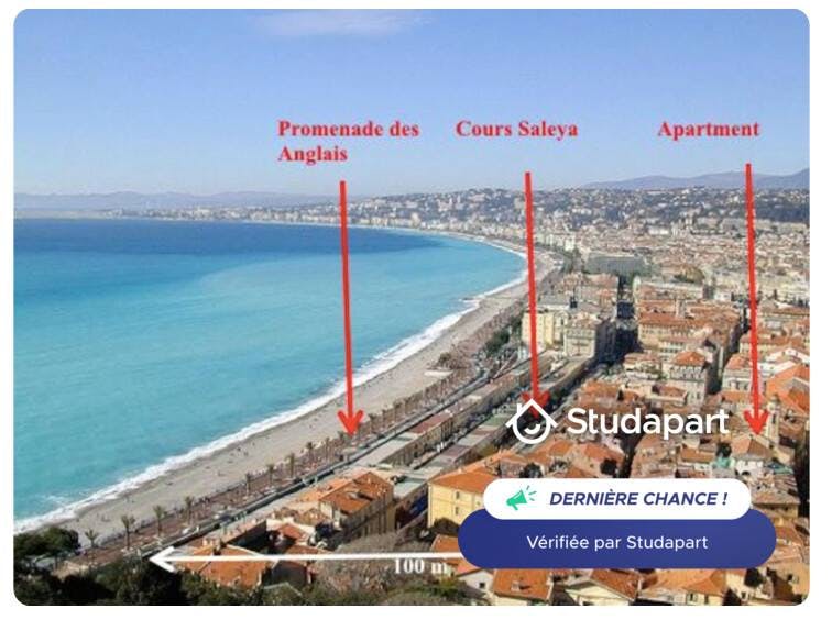 Apartment for rent on Rue Droite, Nice - Widok 5