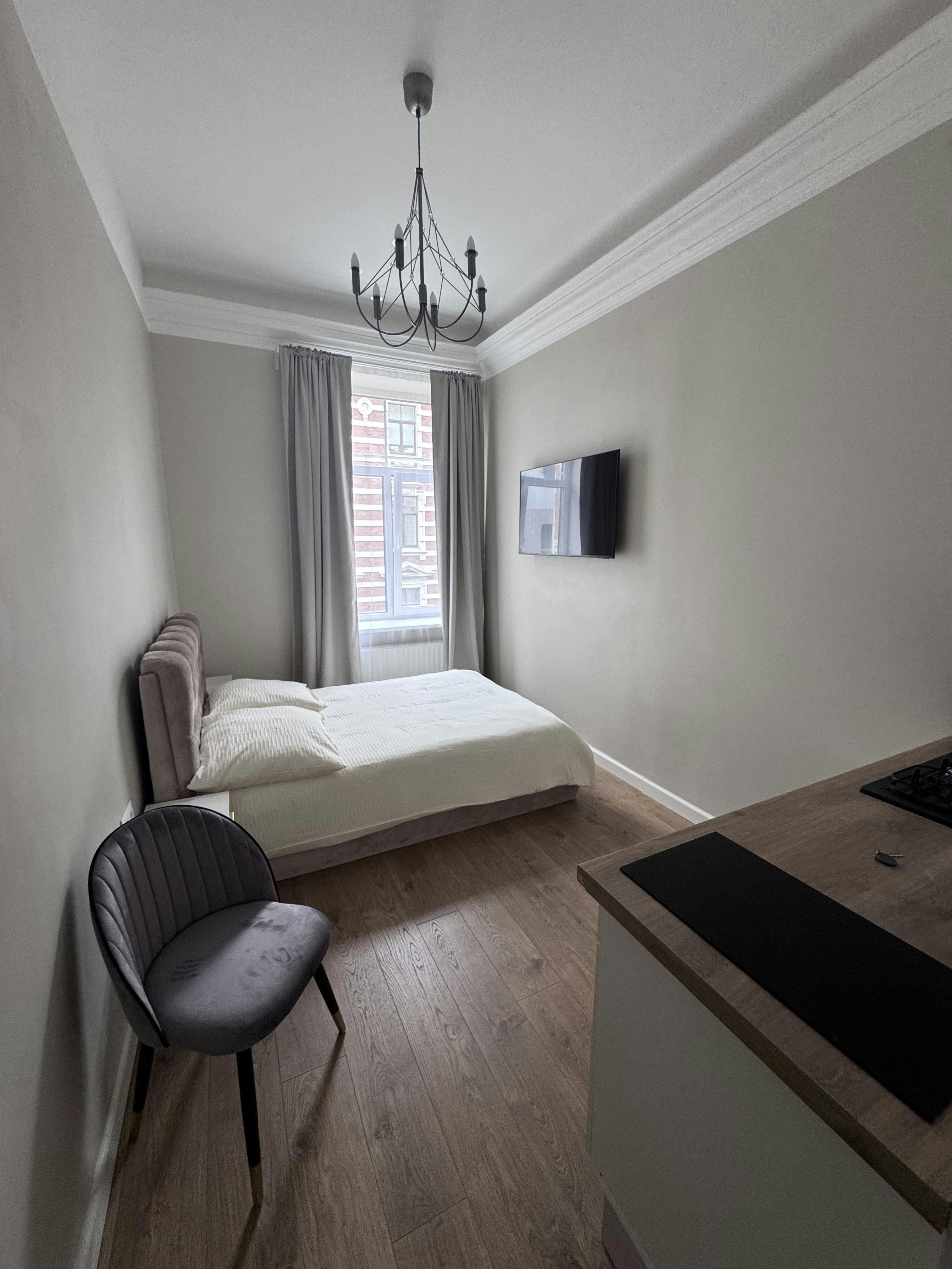 Studio zu mieten für 480 € pro Monat in Riga, Alfrēda Kalniņa iela