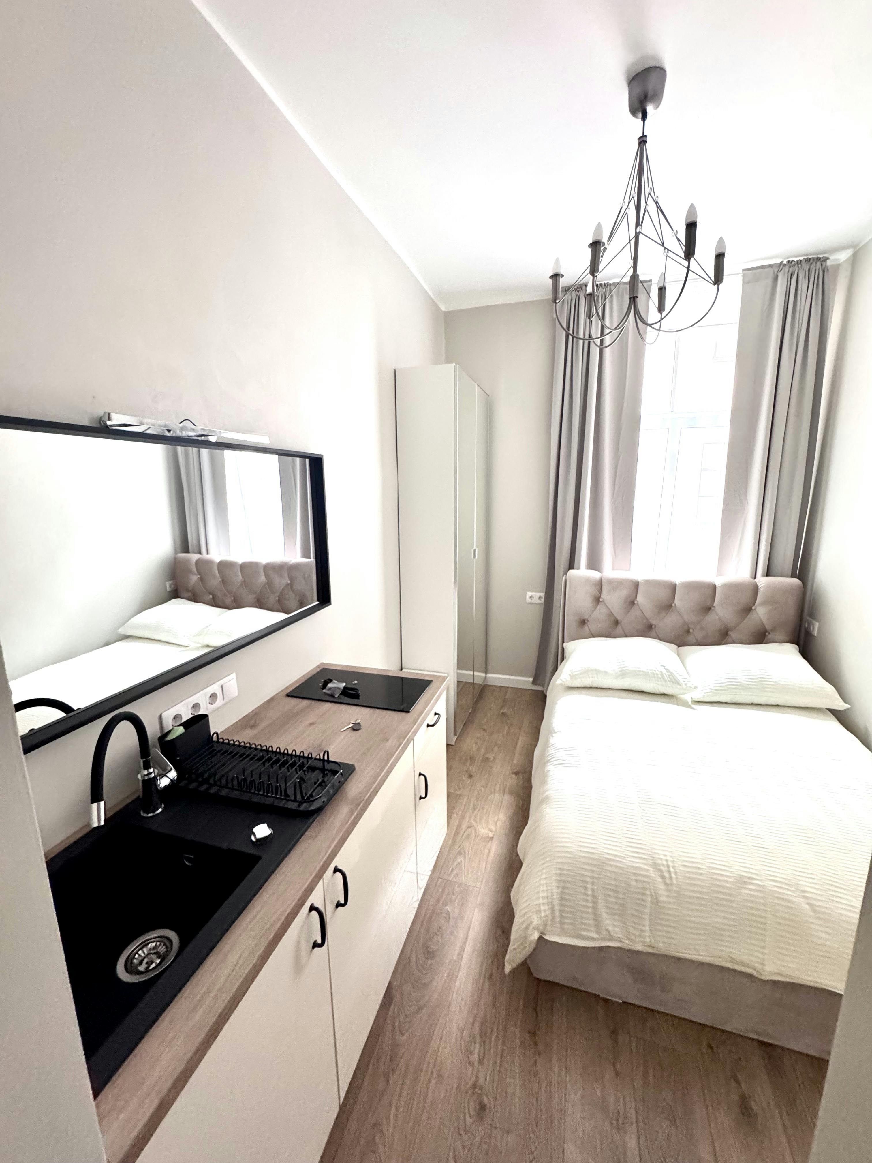 Studio te huur voor € 440 per maand in Riga, Alfrēda Kalniņa iela