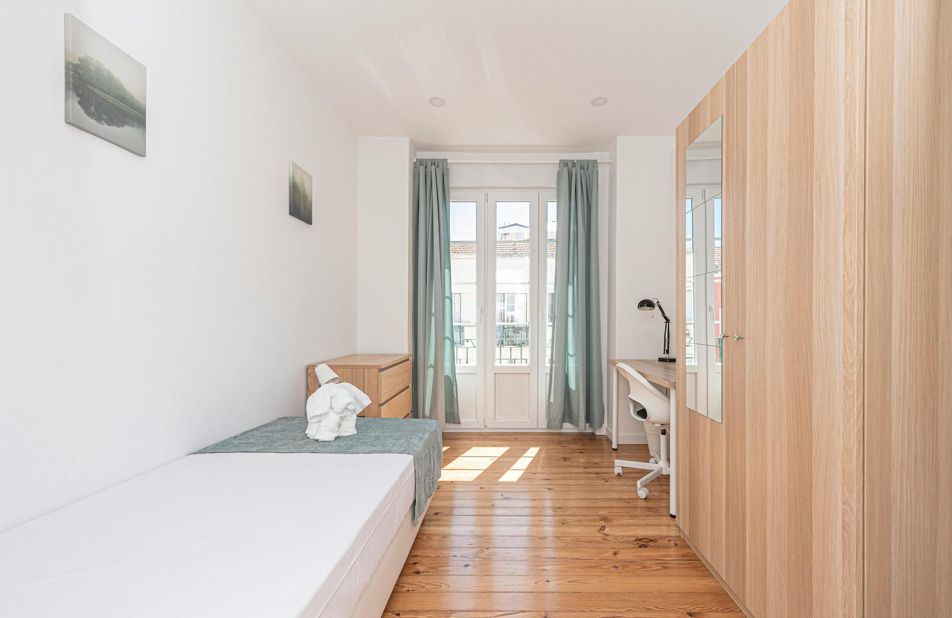 Single room Lisbon, 1 bed, 10m² — photo 2