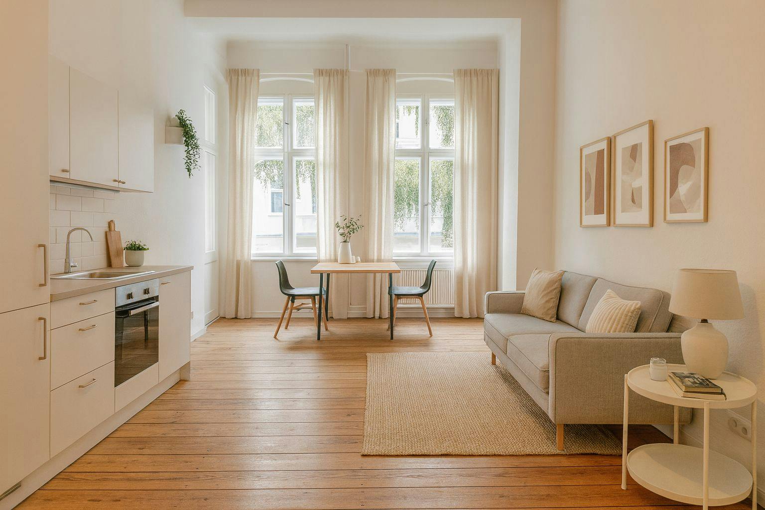 Apartment for rent for €1,400 per month in Berlin, Kamminer Straße