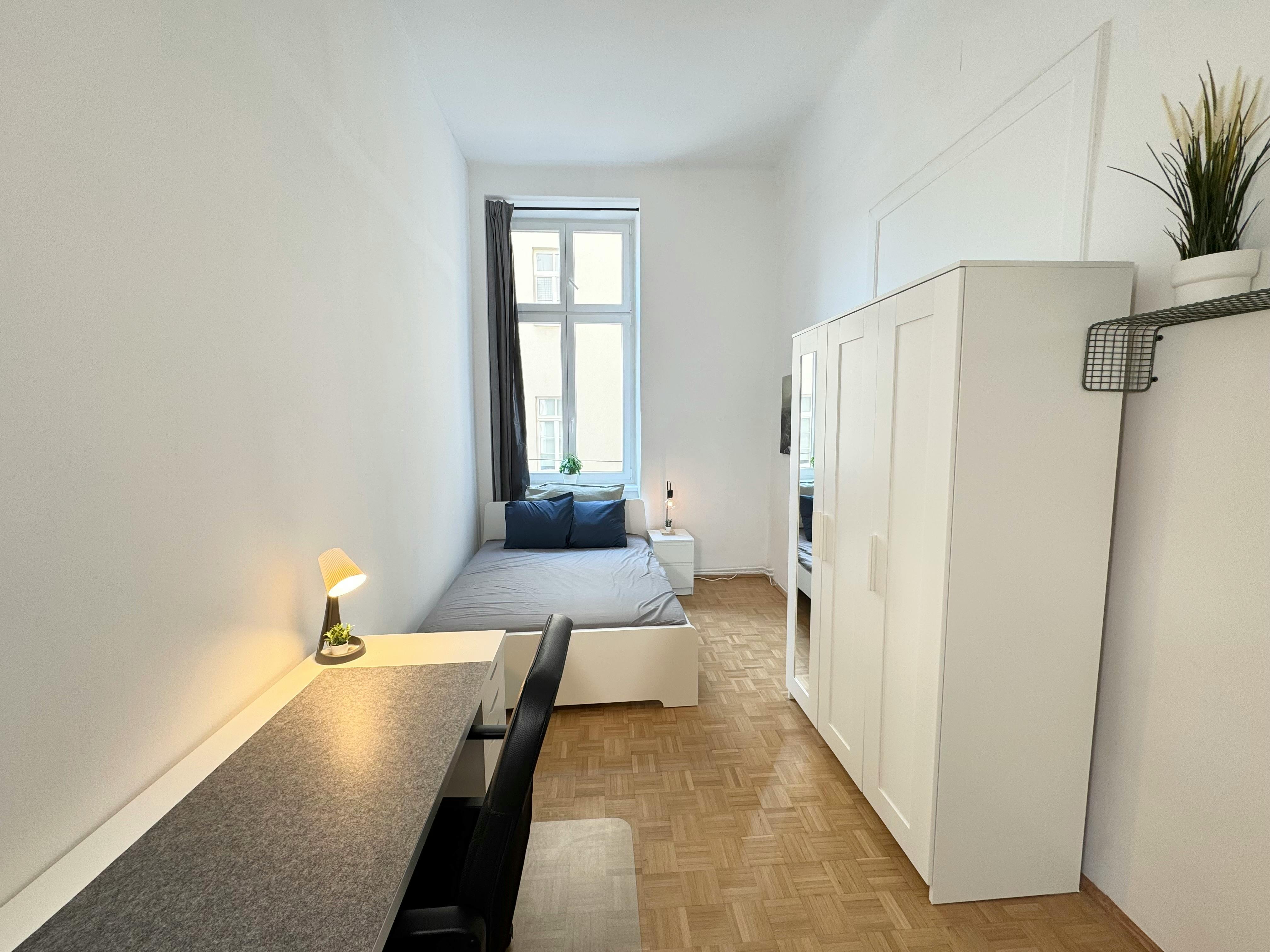 Single room Vienna, 1 bed, 8m² — photo 1