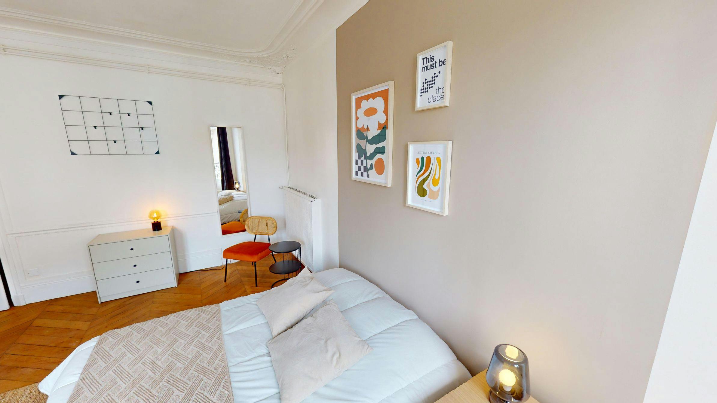 Single room Paris, 1 bed, 19m² — photo 4