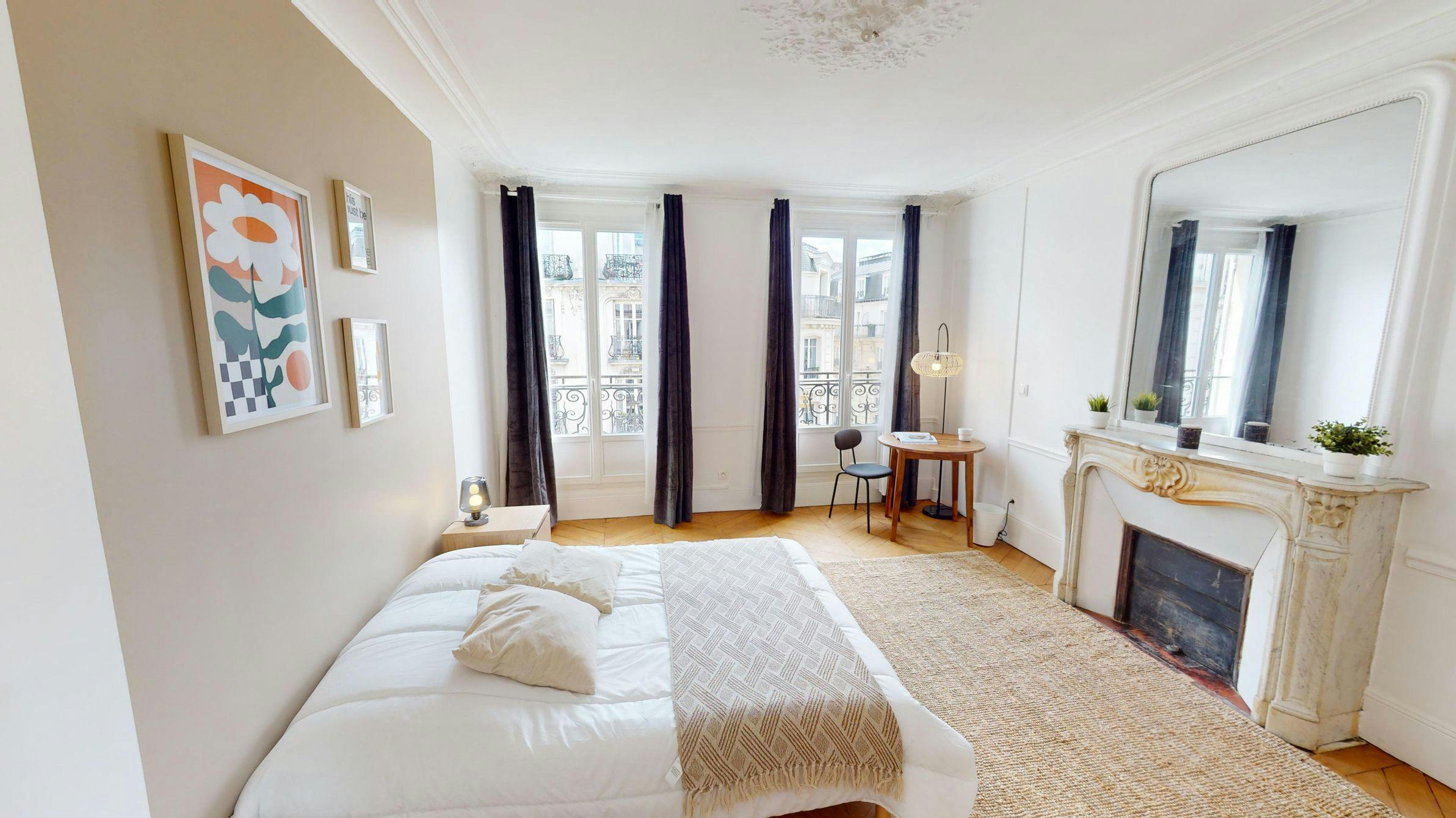 Single room Paris, 1 bed, 19m² — photo 1