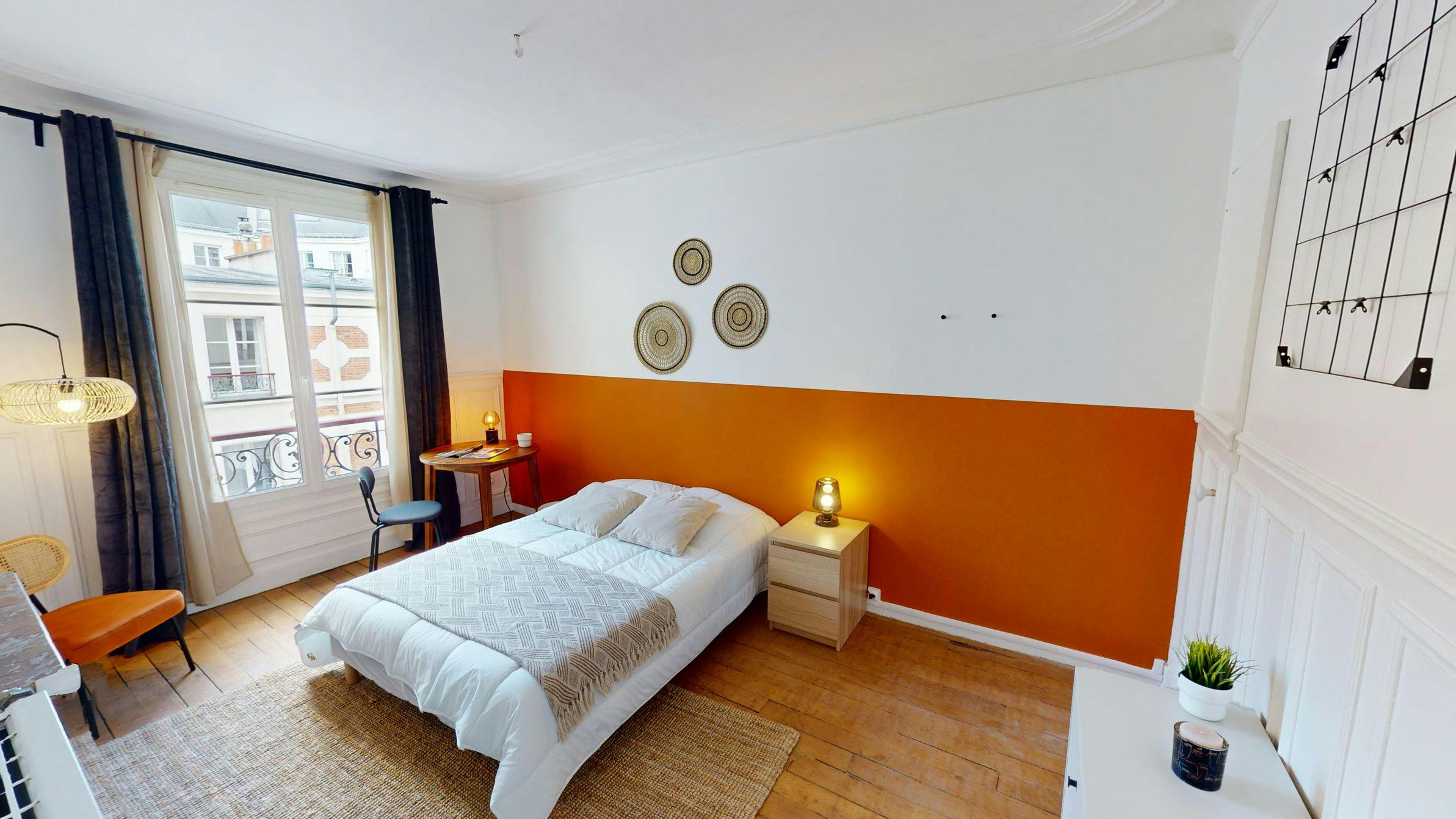 Single room Paris, 1 bed, 14m² — photo 1