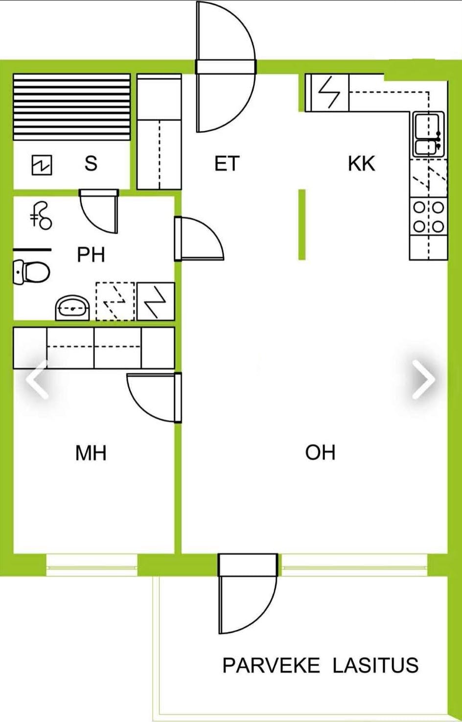 Apartment Espoo, 1 bed — photo 10