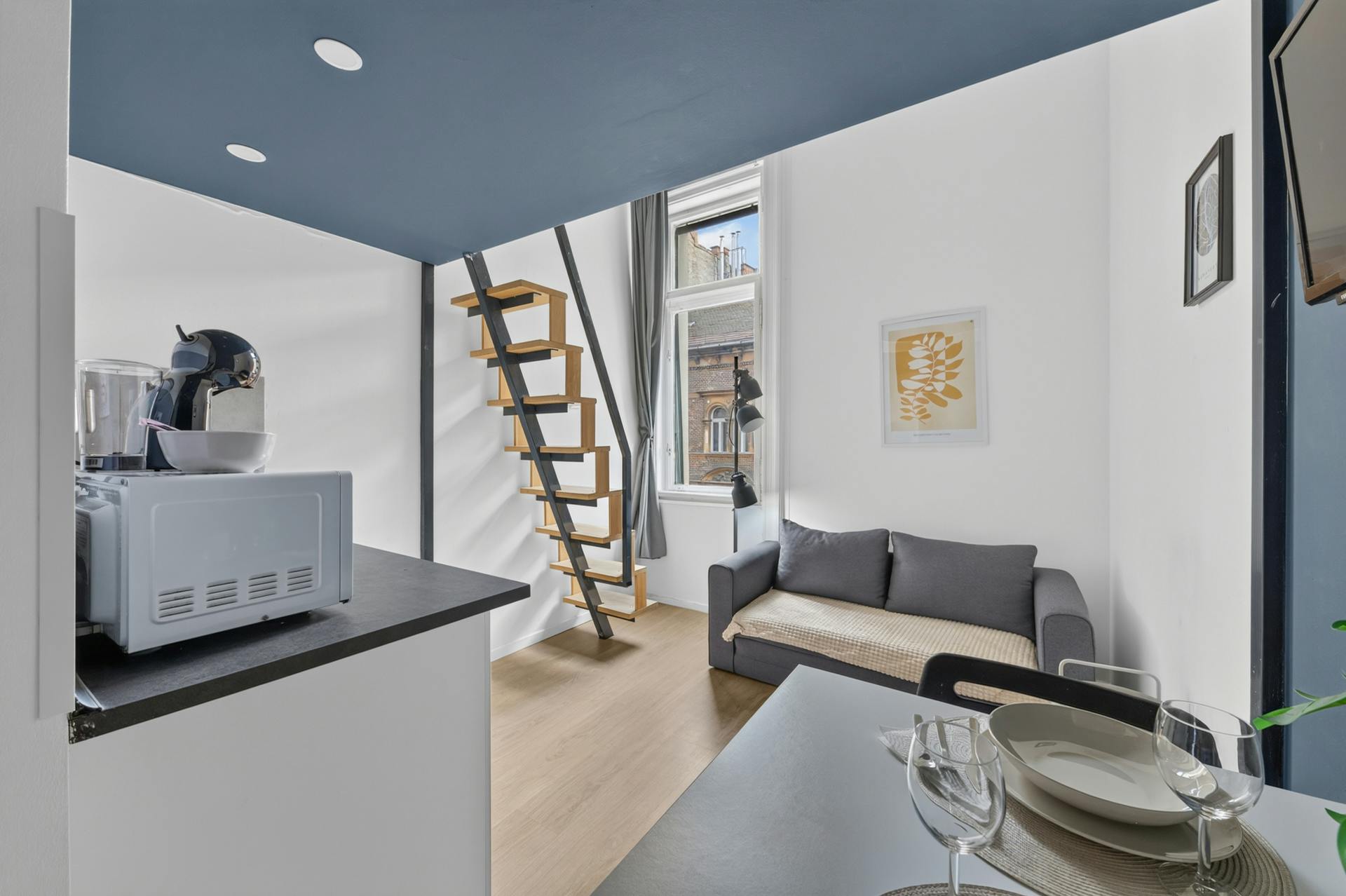 Estudio  en alquiler por 226.625 HUF al mes en Budapest, Wesselényi utca