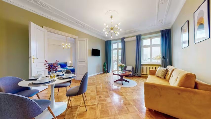Appartement à louer pour 7 171 PLN/mois à Warsaw, Litewska