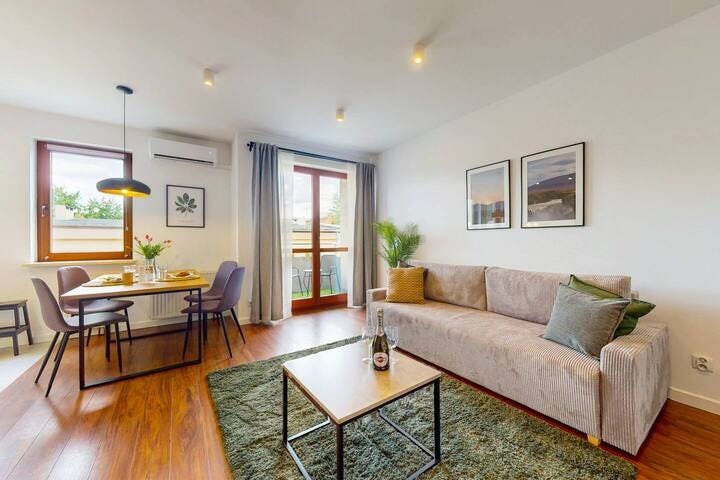 Appartement à louer pour 5 706 PLN/mois à Warsaw, Giuseppe Garibaldiego