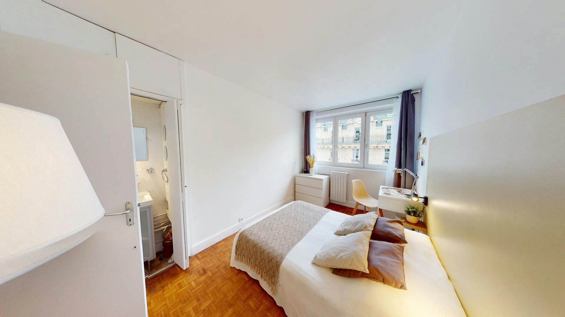 Single room Paris, 1 bed, 11m² — photo 3