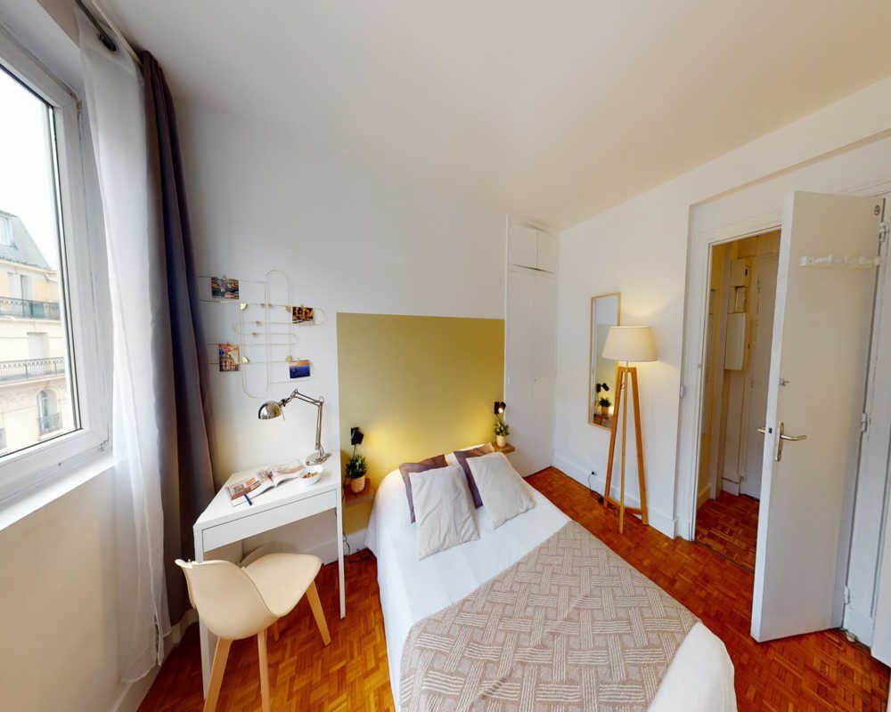 Single room Paris, 1 bed, 11m² — photo 17
