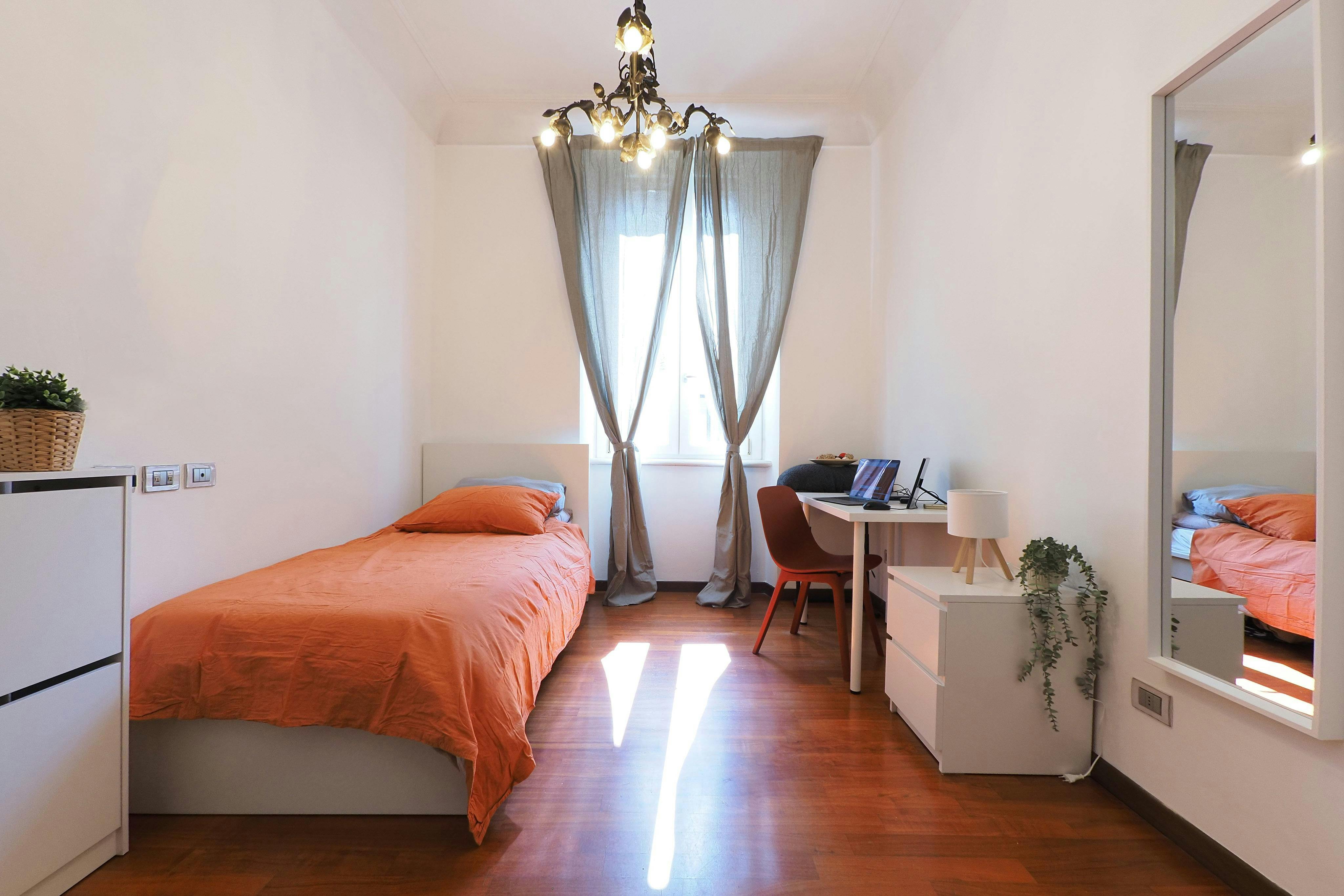 Privé kamer te huur voor € 800 per maand in Milan, Via Giulio e Corrado Venini
