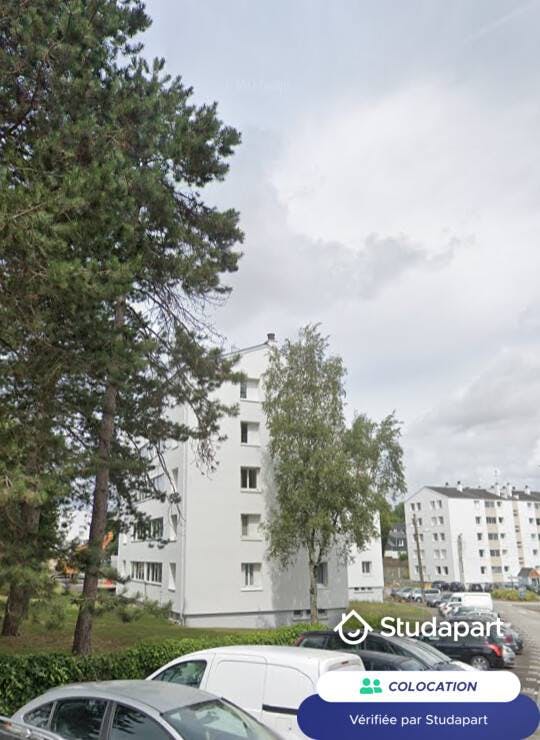 Cameră privată de închiriat pentru 550 EUR pe lună în Vannes, Résidence Clair Vallon