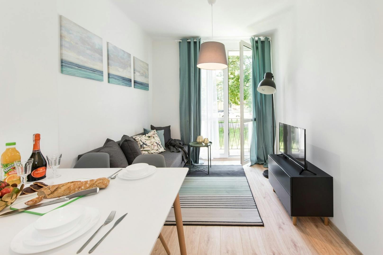 Lägenhet att hyra för 4 000 PLN i månaden i Warsaw, Jurija Gagarina