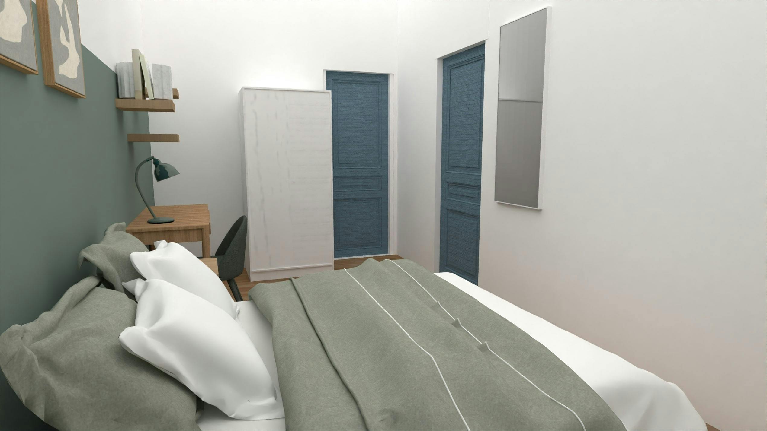 Single room Bordeaux, 1 bed, 13m² — photo 2
