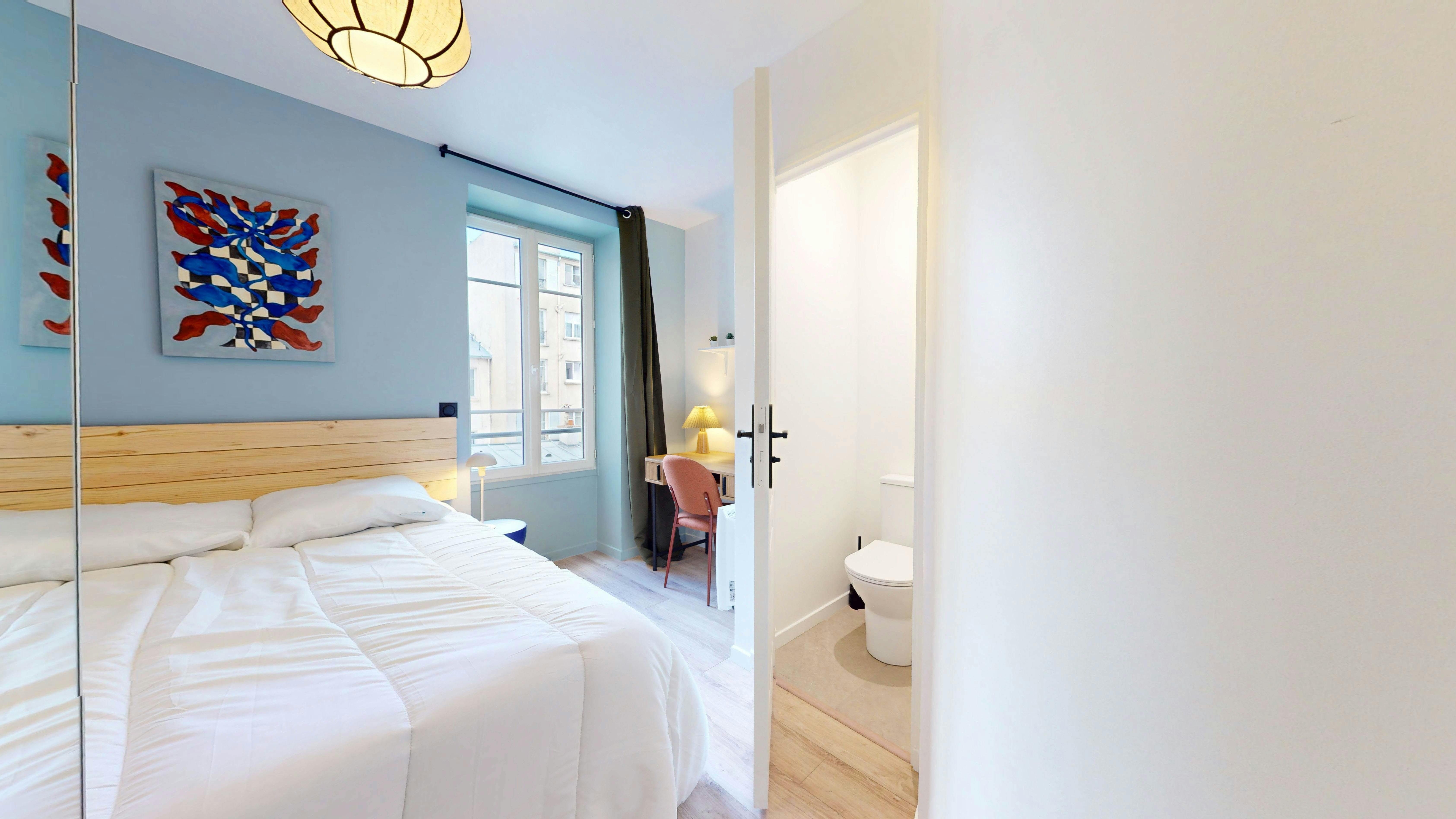 Single room Paris, 1 bed, 12m² — photo 7