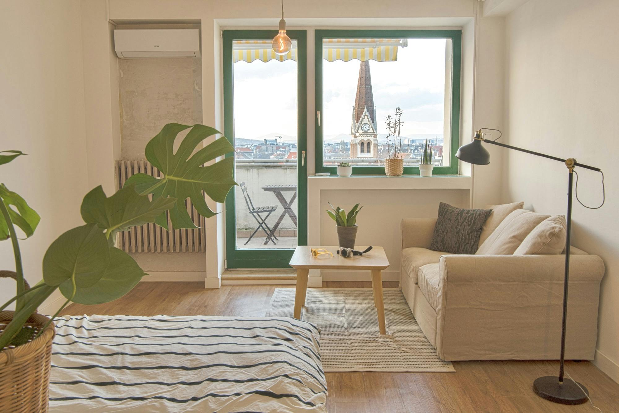 Studio à louer pour 799 €/mois à Budapest, Bajza utca