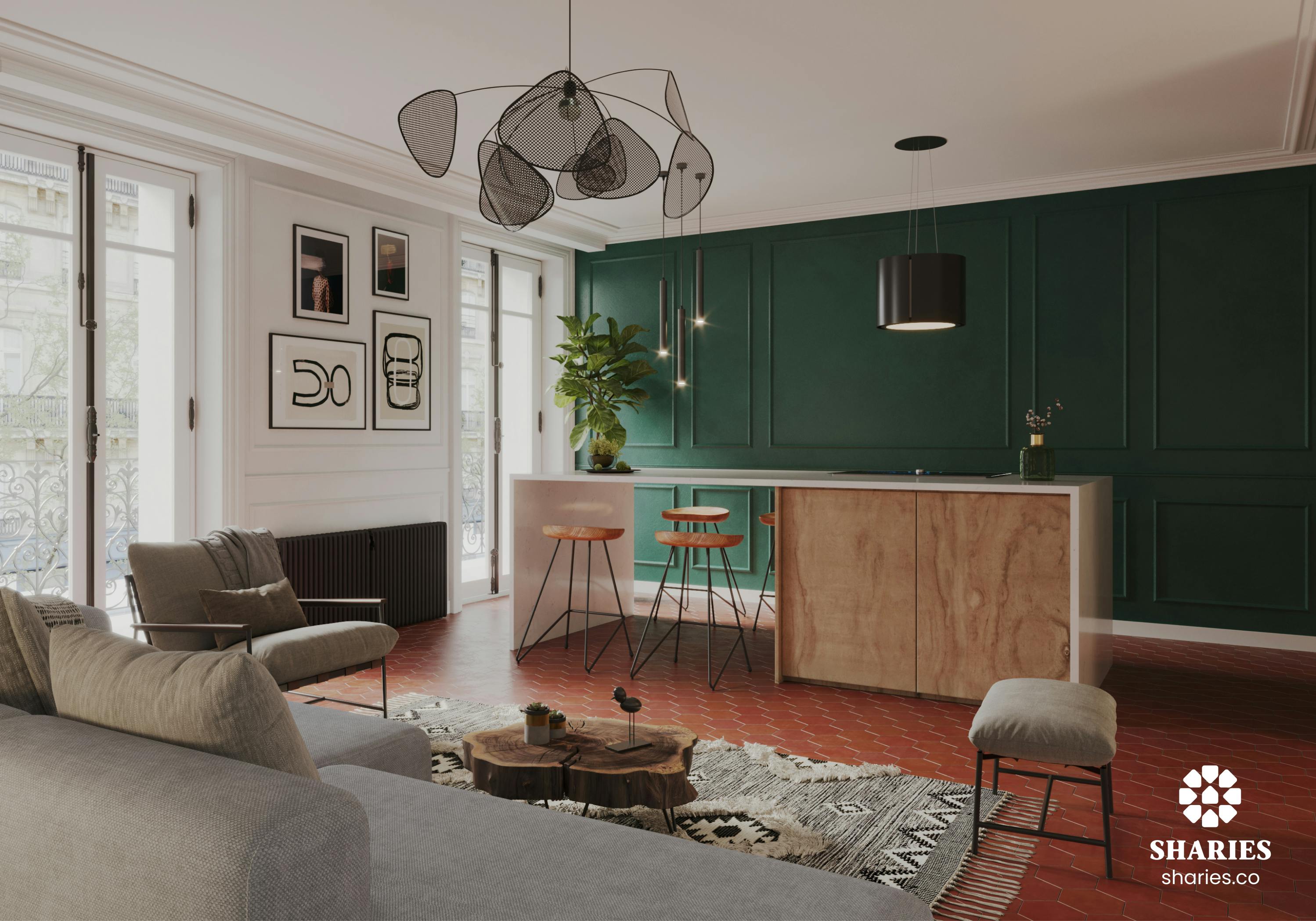 Apartment Marseille, 1 bed, 12m² — photo 3