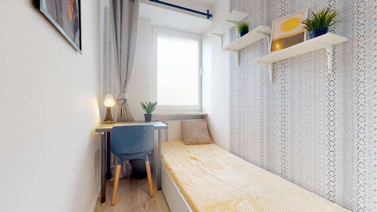 WG-Zimmer zu mieten für 1.804 PLN pro Monat in Warsaw, Inflancka