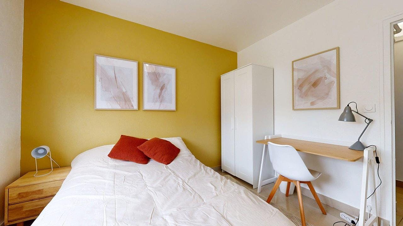 Приватна кімната за оренду для 440 EUR на місяць у Dijon, Rue Charles Dumont