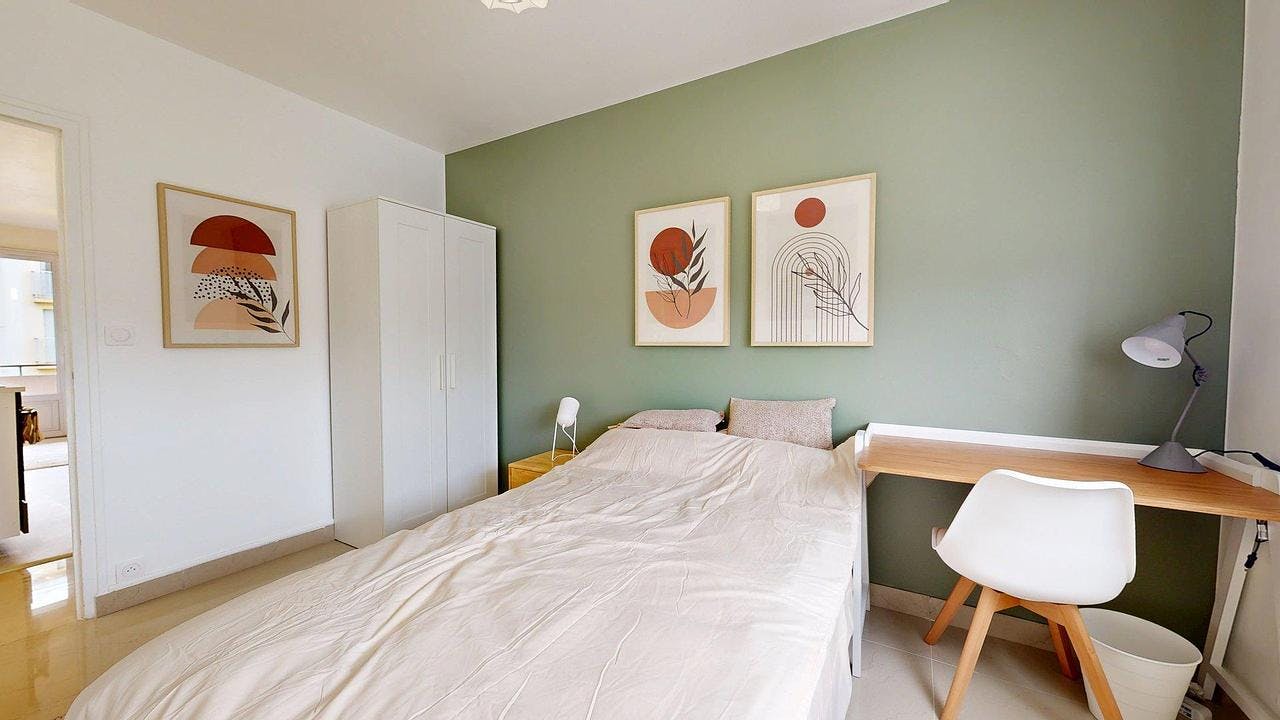 Single room Dijon, 1 bed, 9m² — photo 28