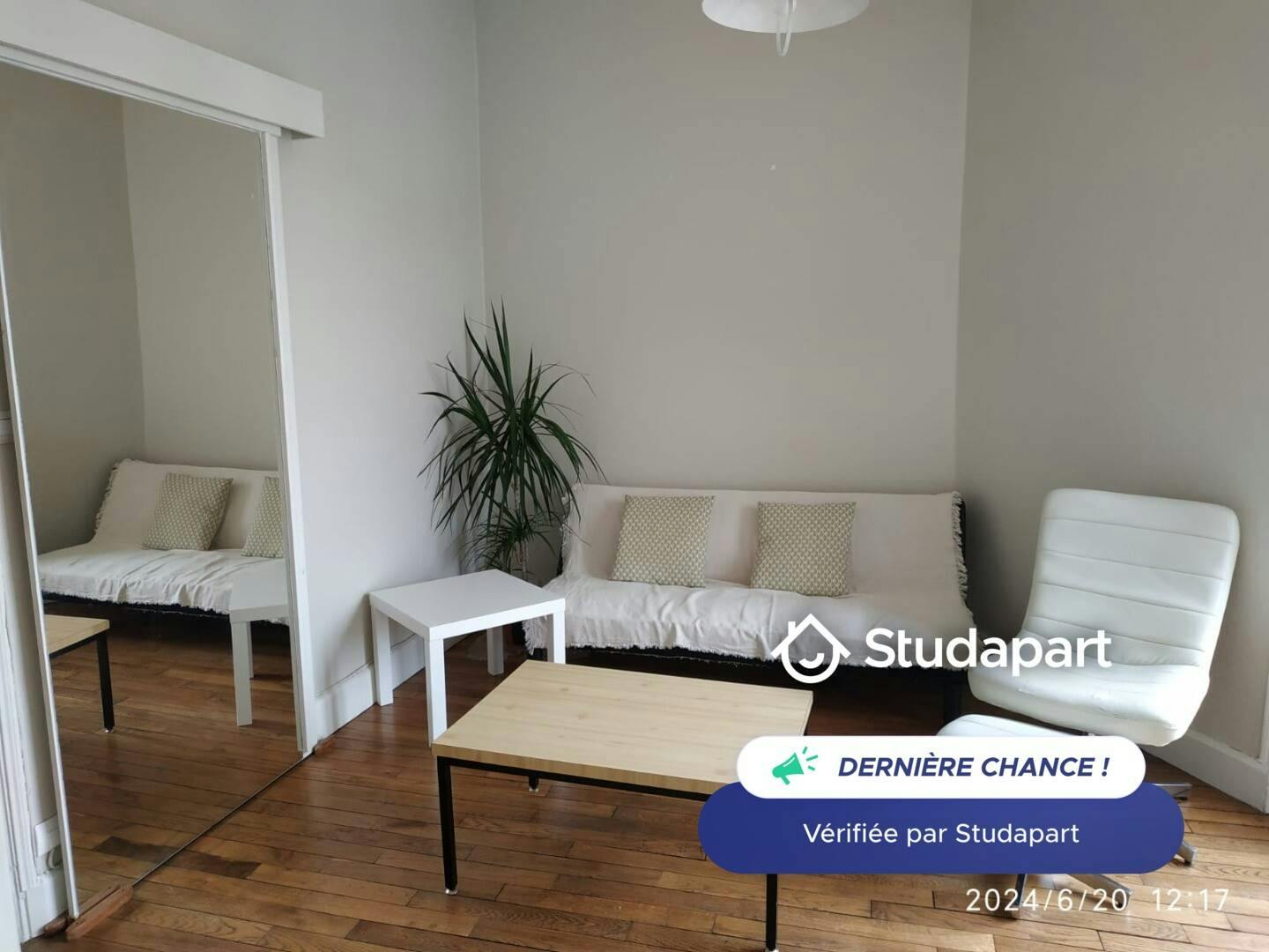 Apartamento en alquiler por 730 € al mes en Nancy, Rue Général Duroc