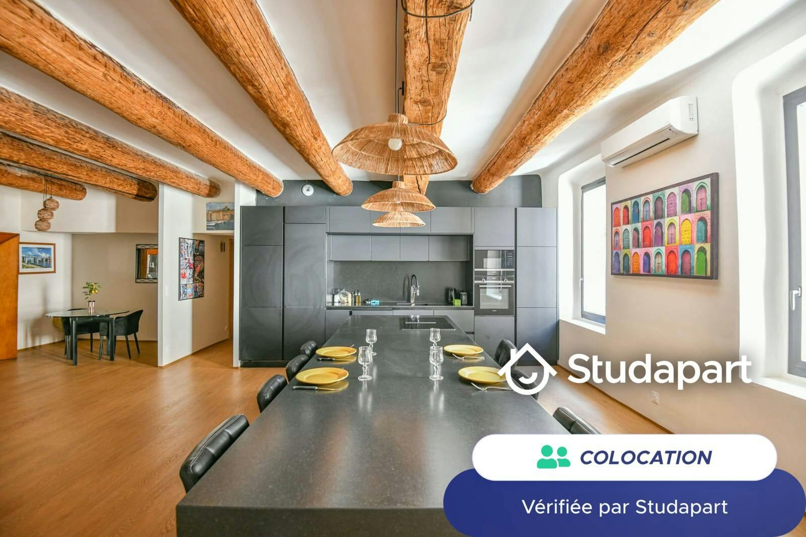 Private room for rent on Rue Fortia, Marseille - Vue 4