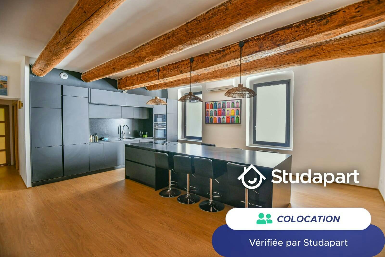 Private room for rent on Rue Fortia, Marseille - Vue 3