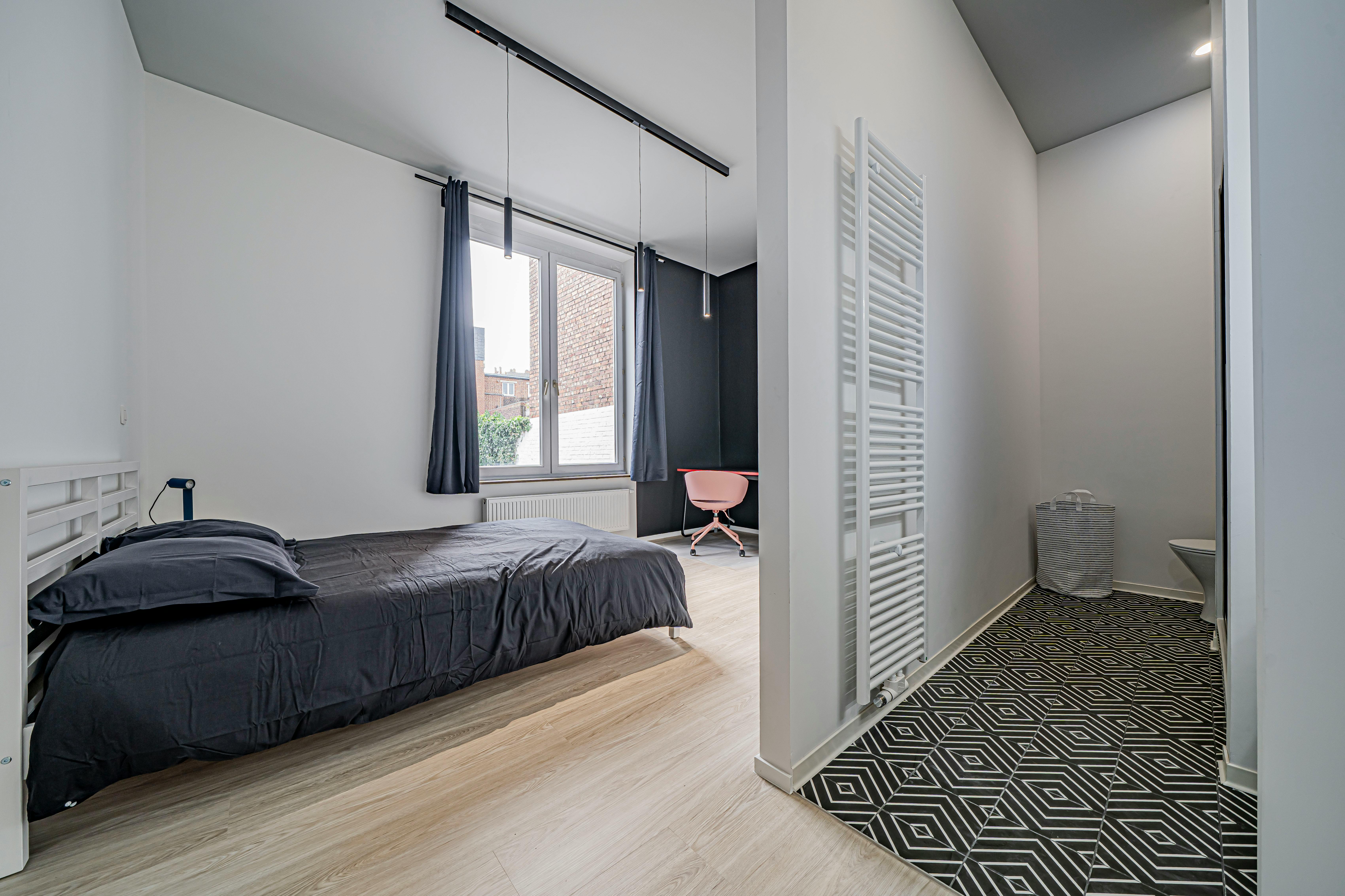 Single room Charleroi, 1 bed, 22m² — photo 9