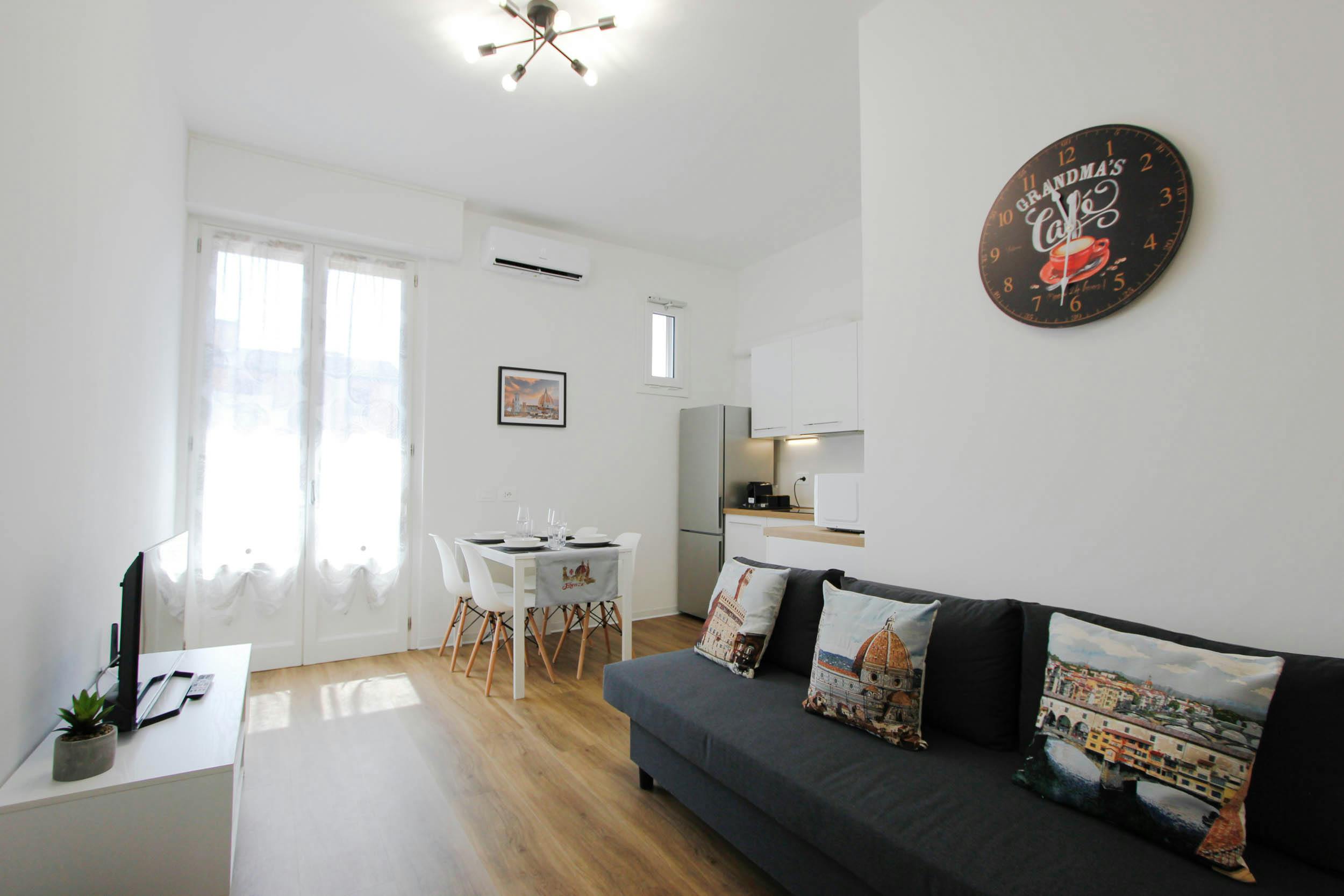 Appartement te huur voor € 1.350 per maand in Scandicci, Via Giotto