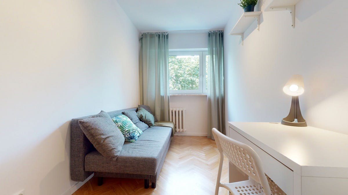 WG-Zimmer zu mieten für 1.804 PLN pro Monat in Warsaw, Marymoncka