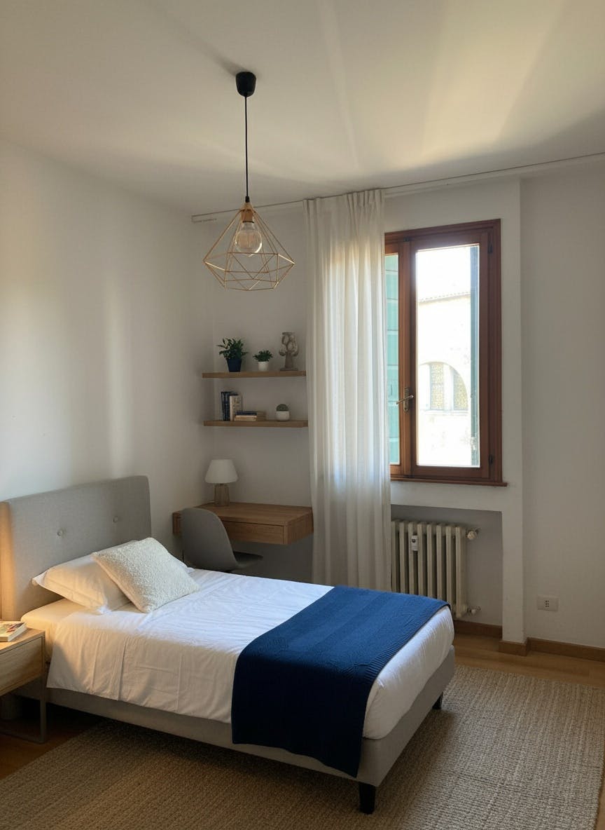 Single room Padova, 1 bed, 9m² — photo 1