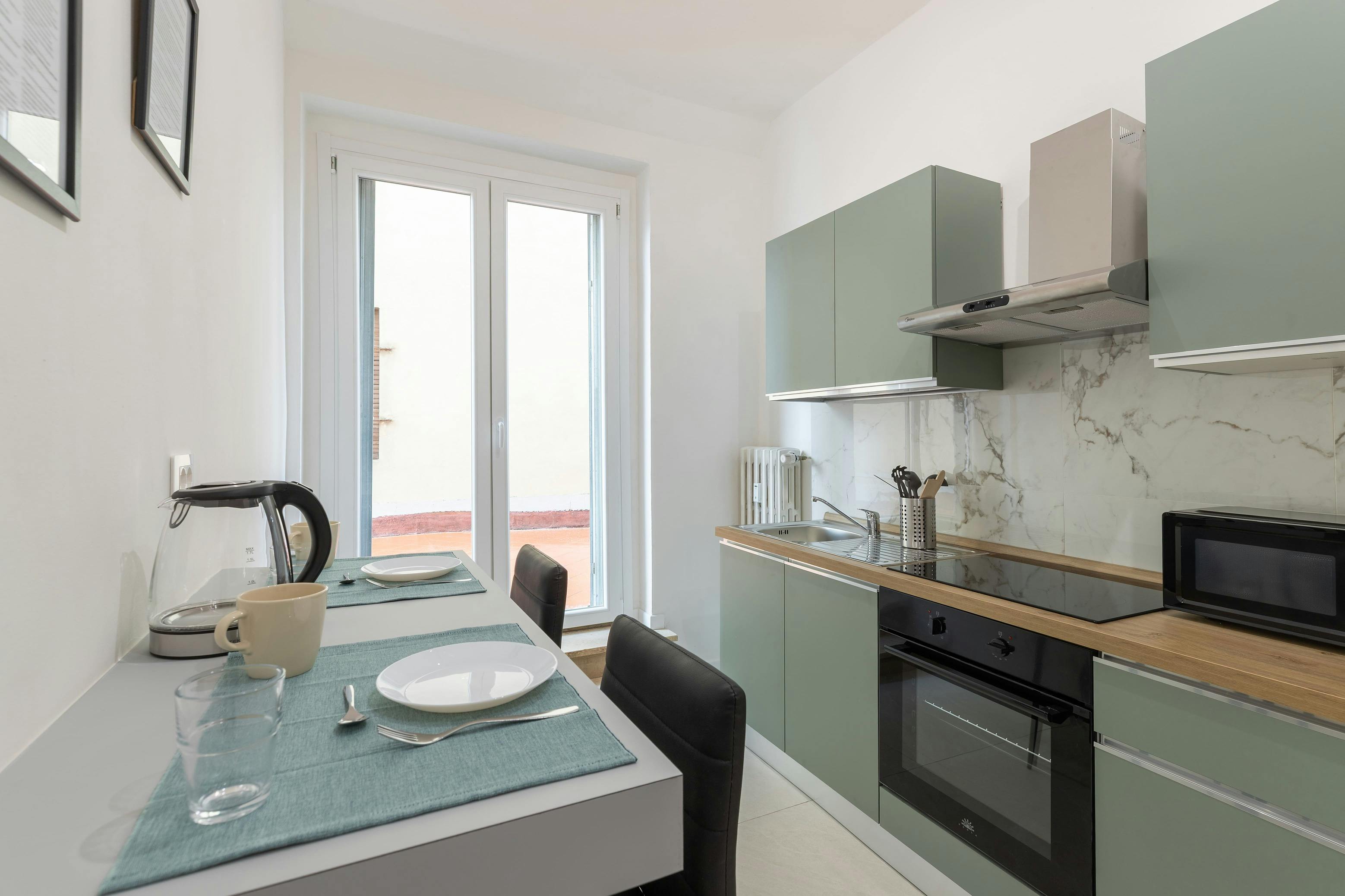 Single room Florence, 1 bed, 28m² — photo 11