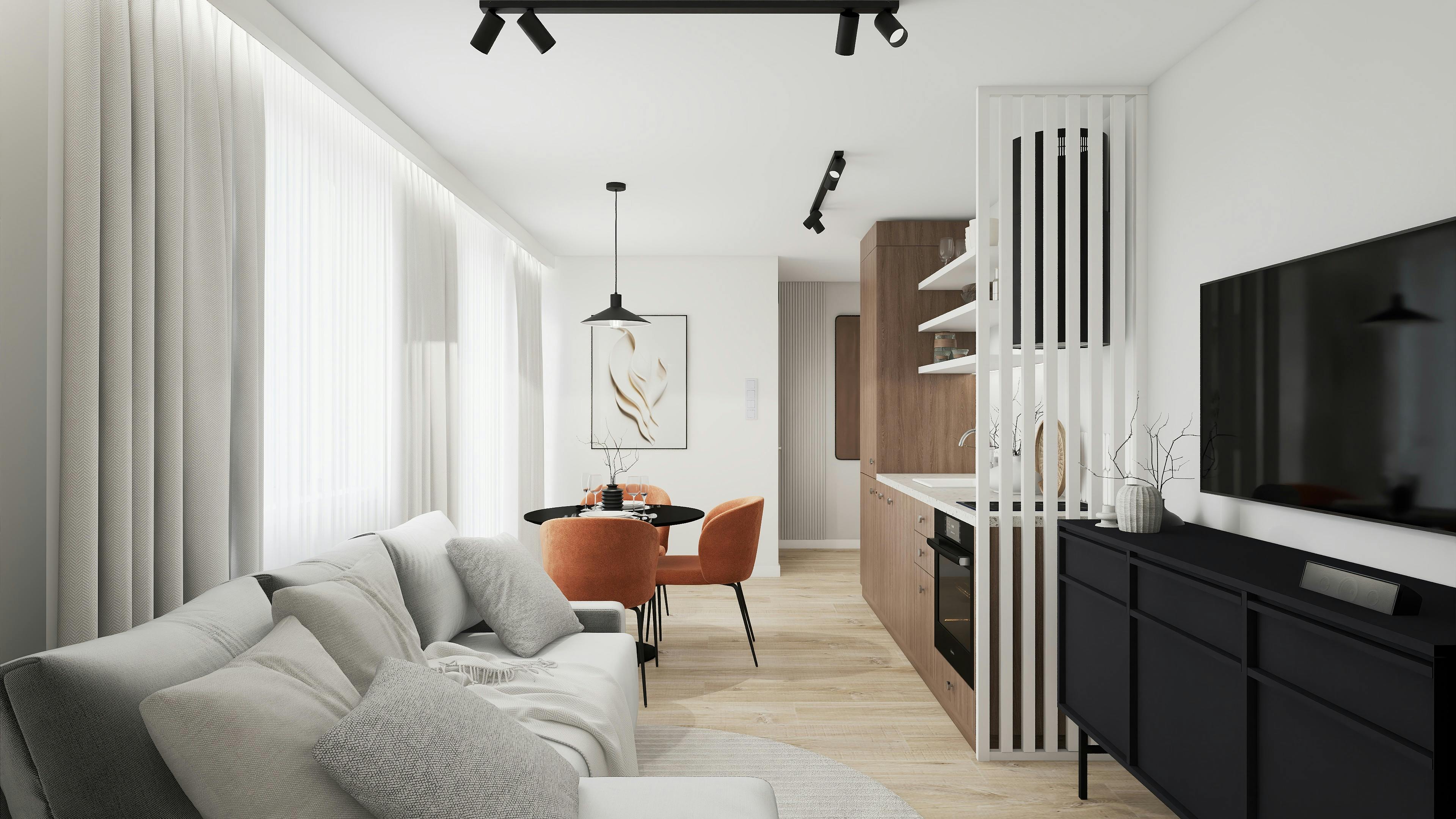 Studio for rent for €554 per month in Gliwice, Piastowska