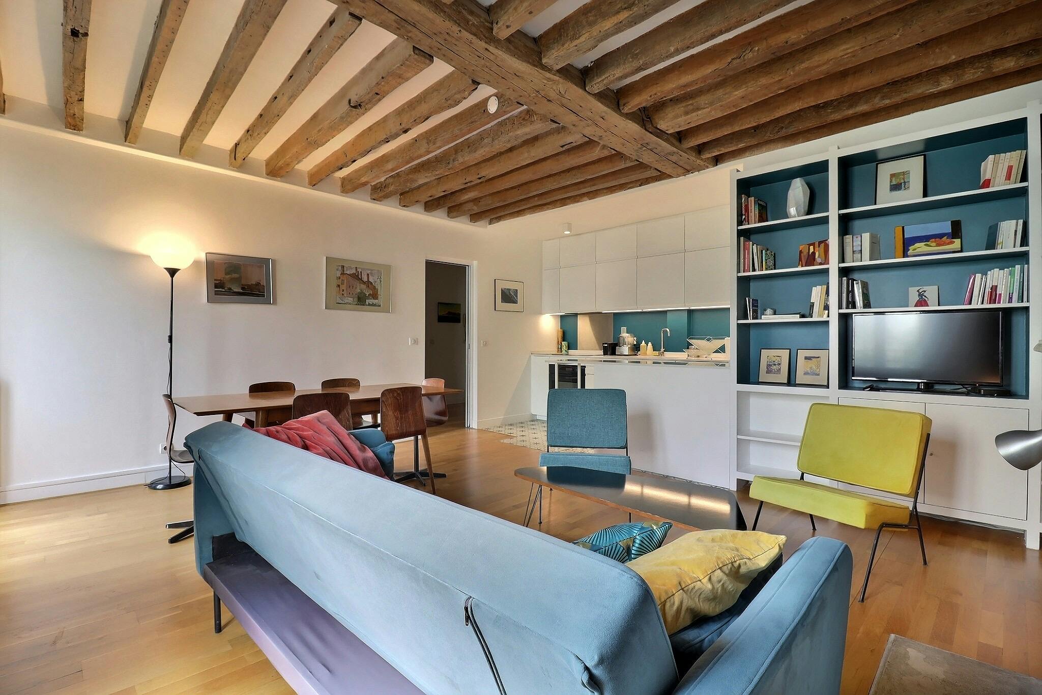 1-Bedroom Apartment in Rue des Bernardins, Paris (1660085) ROOM 4