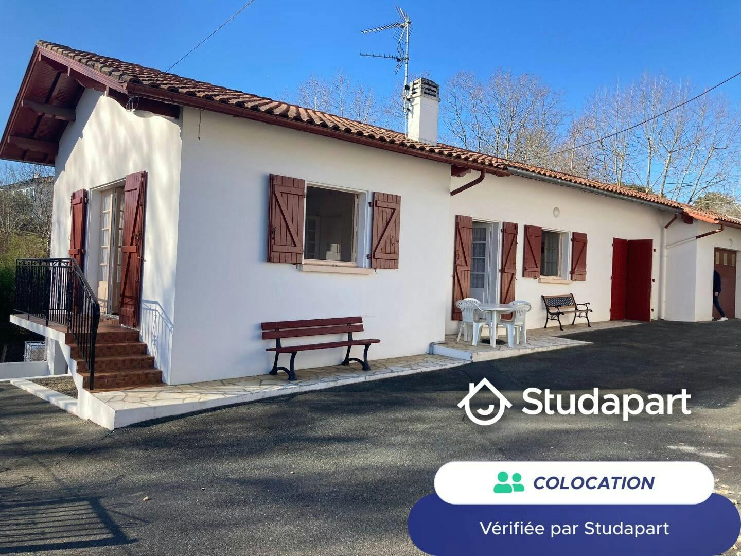 Habitación privada en alquiler por 500 € al mes en Arcangues, Chemin Départemental Nord 755