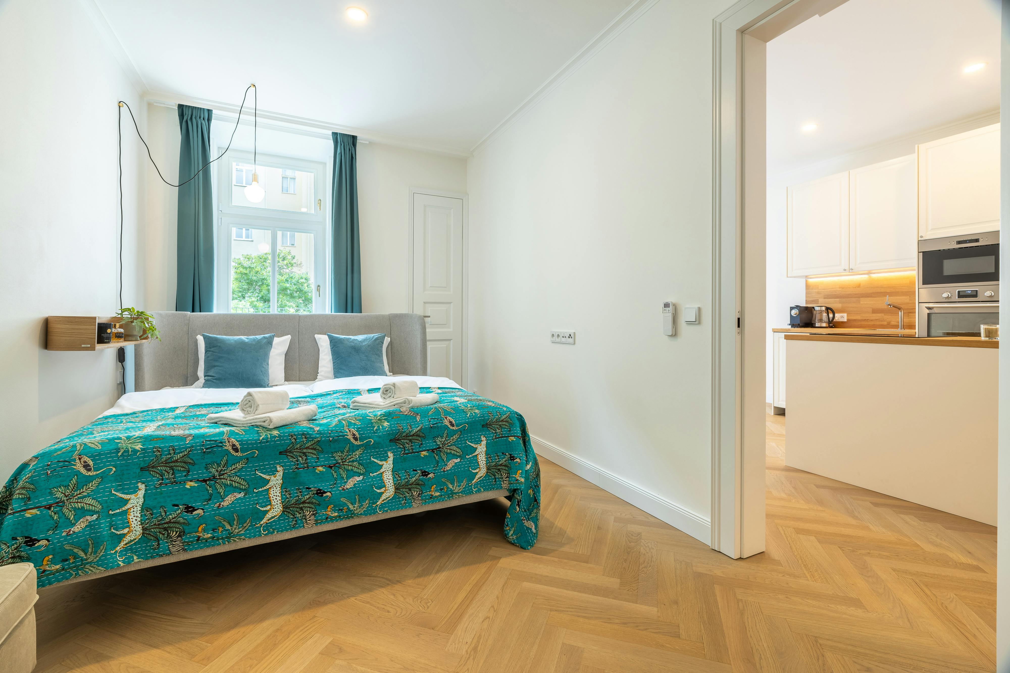 Квартира сдается в аренду за 47 339 CZK в месяц в Hlavní město Praha, Mánesova